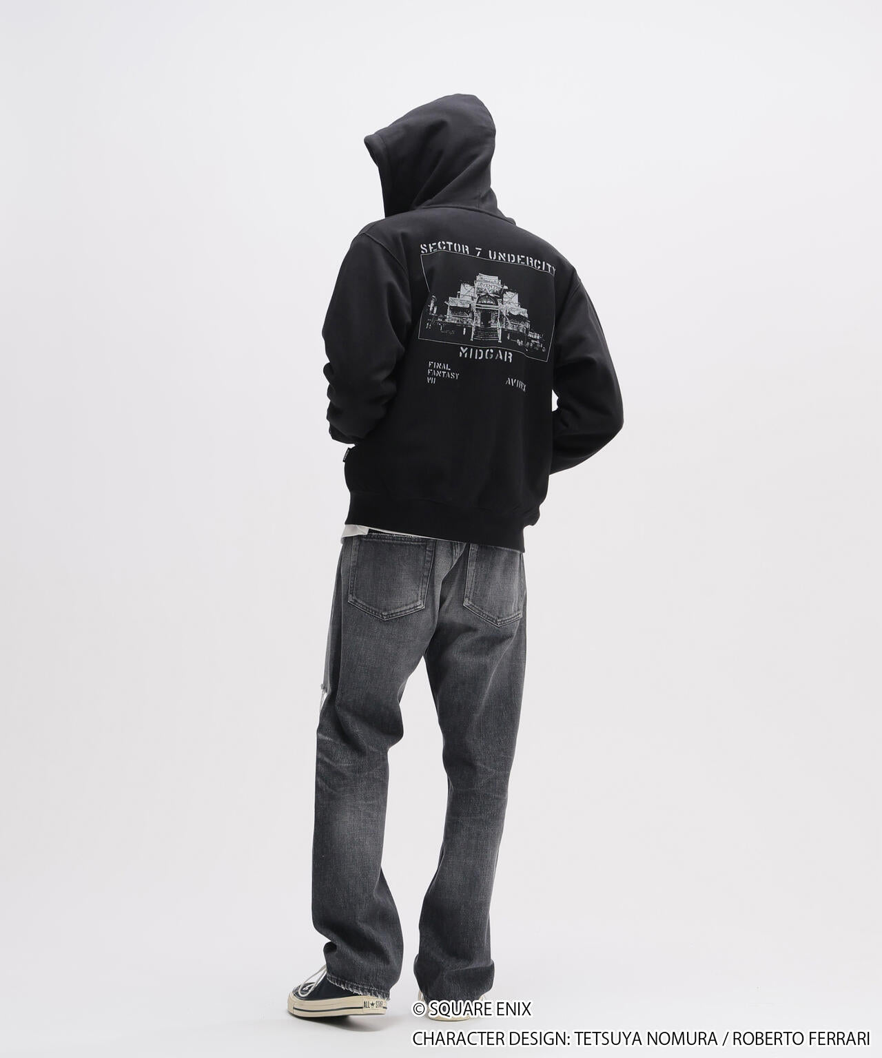 《AVIREX × FINAL FANTASY VII REMAKE》ZIP UP HOODIE ”SEVENTH HEAVEN”