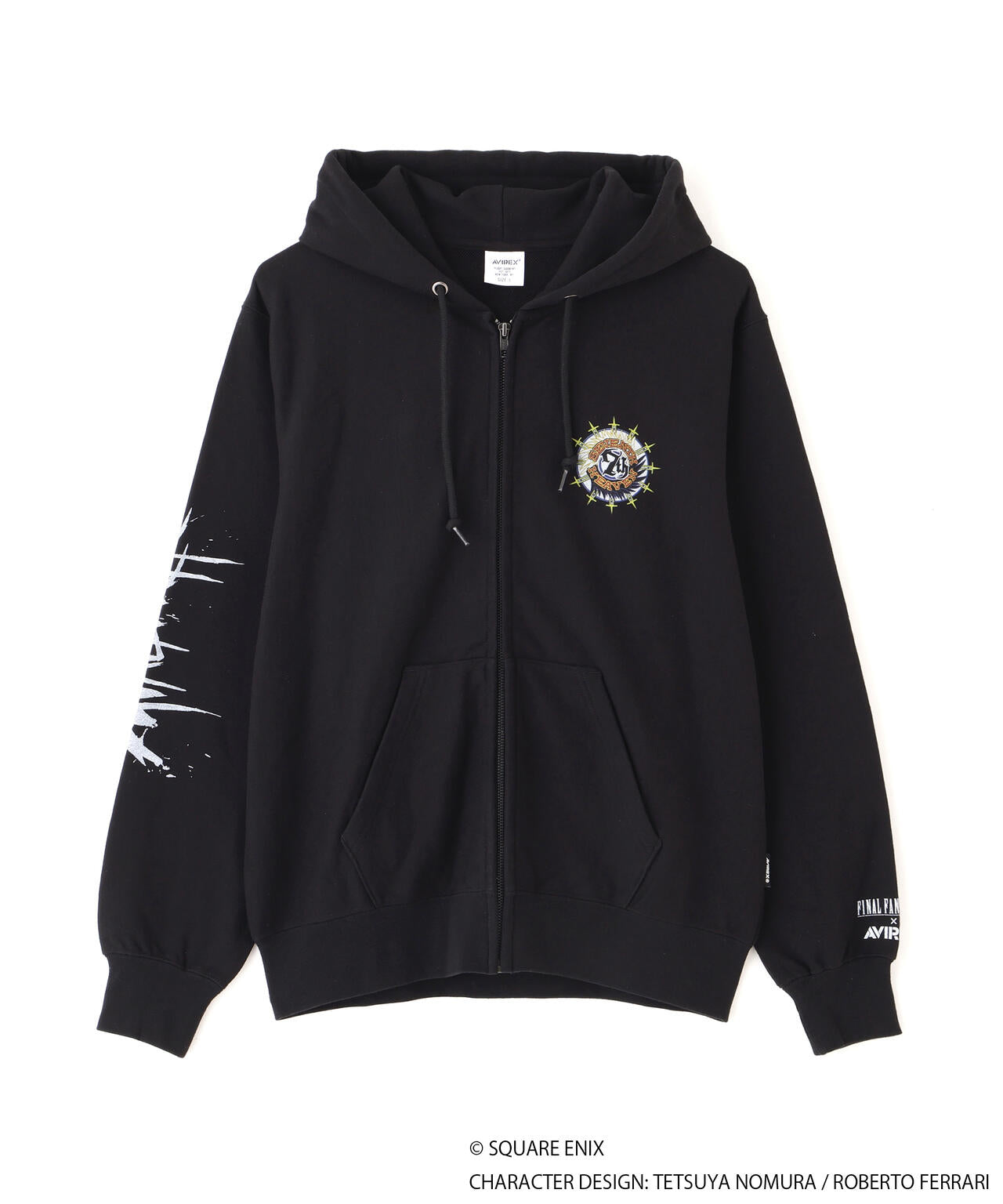 《AVIREX × FINAL FANTASY VII REMAKE》ZIP UP HOODIE ”SEVENTH HEAVEN”