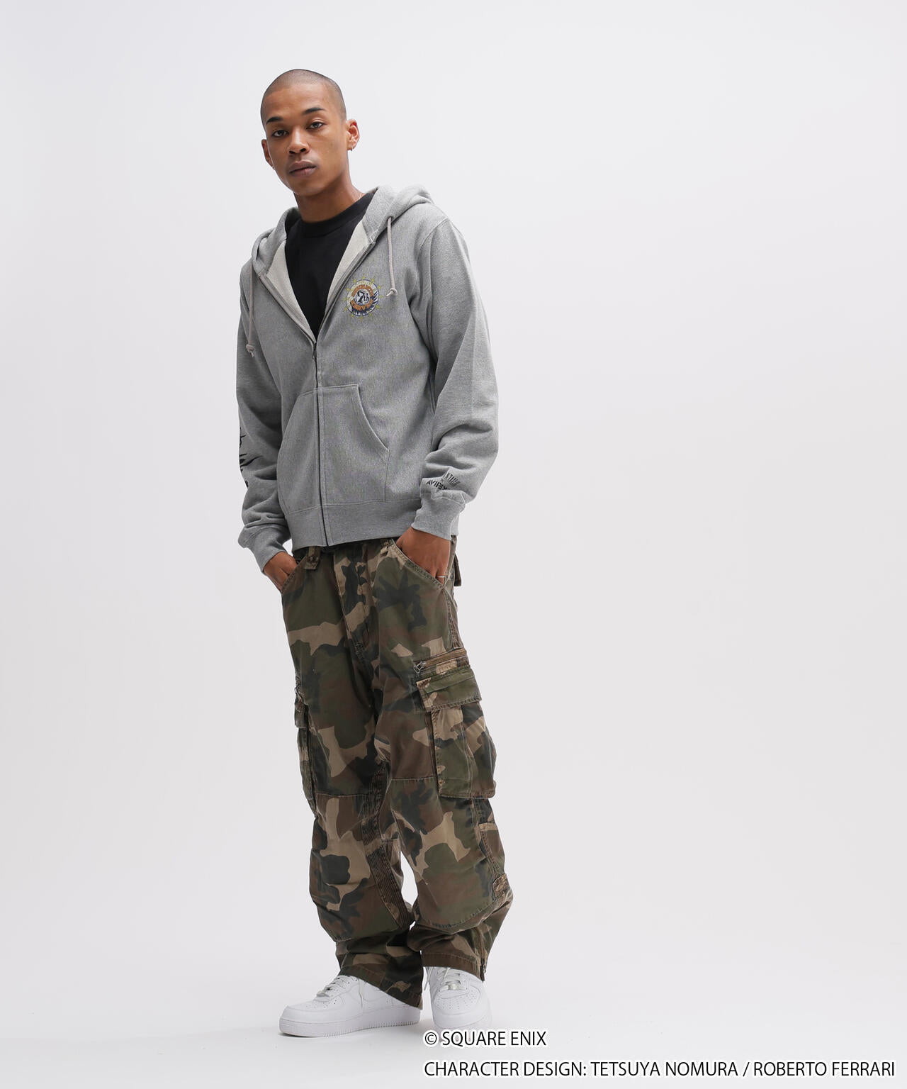 《AVIREX × FINAL FANTASY VII REMAKE》ZIP UP HOODIE ”SEVENTH HEAVEN”