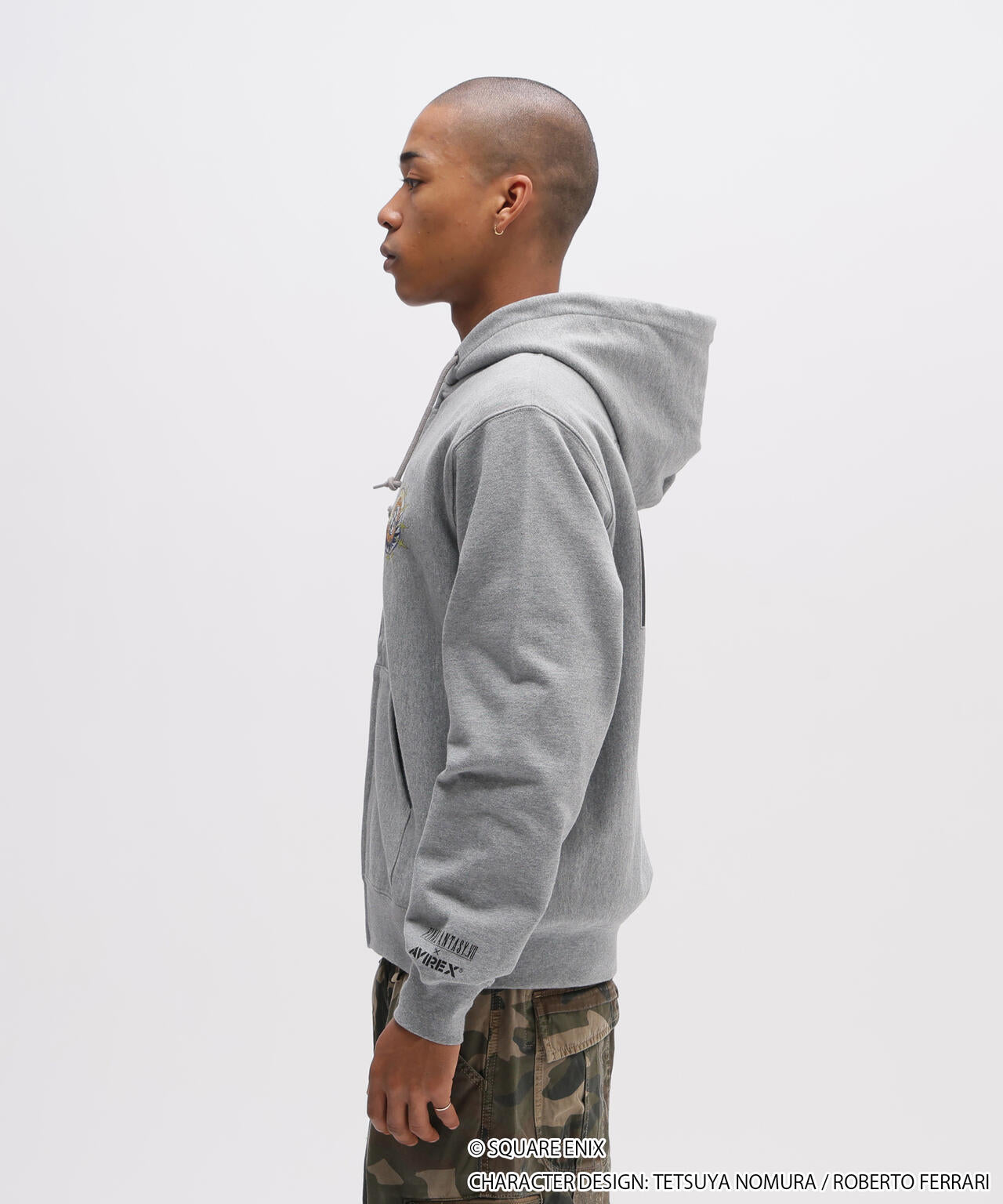 《AVIREX × FINAL FANTASY VII REMAKE》ZIP UP HOODIE ”SEVENTH HEAVEN”