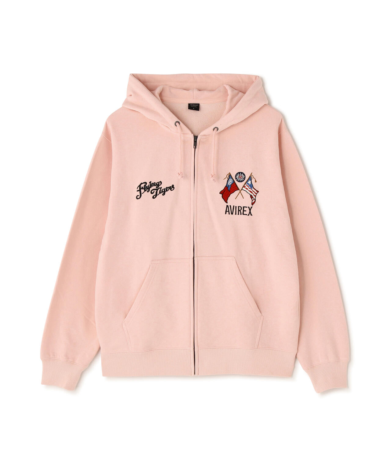 WEB&DEPOT限定》EMB F-TIGERS ZIP UP HOODIE | AVIREX（アヴィレックス