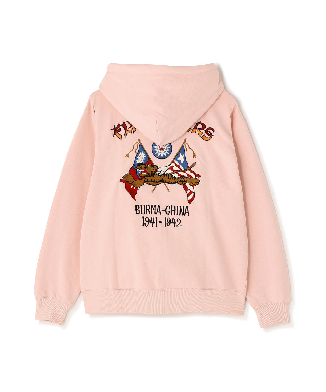 WEB&DEPOT限定》EMB F-TIGERS ZIP UP HOODIE | AVIREX（アヴィレックス