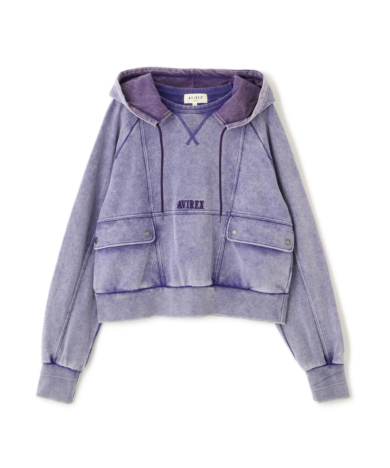 アヴィレックス（AVIREX）/WASHED OUT HOODIE WASHED OUT HOODIE | AVIREX（アヴィレックス） ｜【公式】通販mix