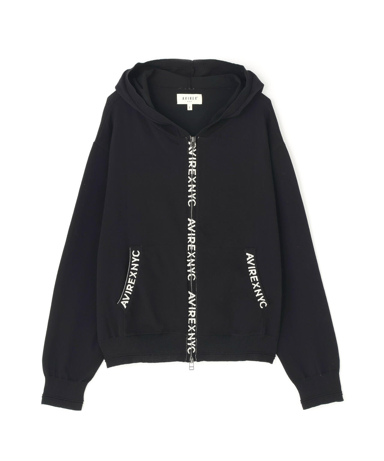《WOMAN》SWEAT LOOK KNIT HOODIE