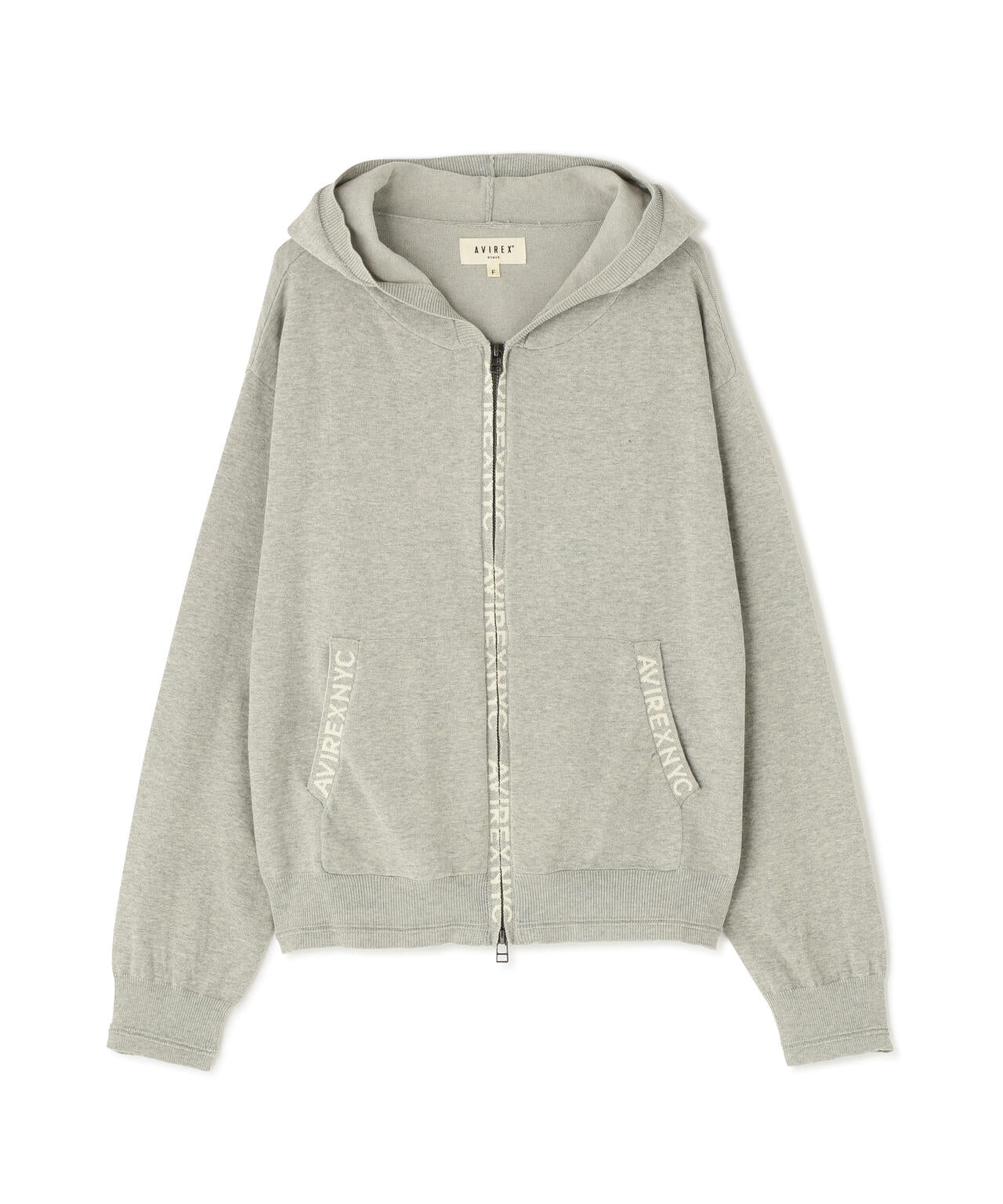 WOMAN》SWEAT LOOK KNIT HOODIE | AVIREX（アヴィレックス） ｜【公式