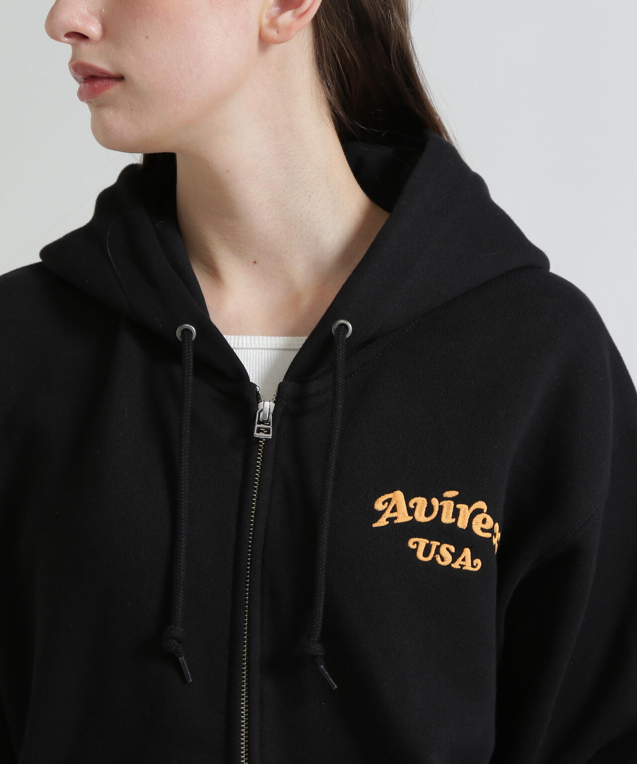 WOMAN》SAGARA CIRCLE LOGO TOMCAT ZIP PARKA | AVIREX