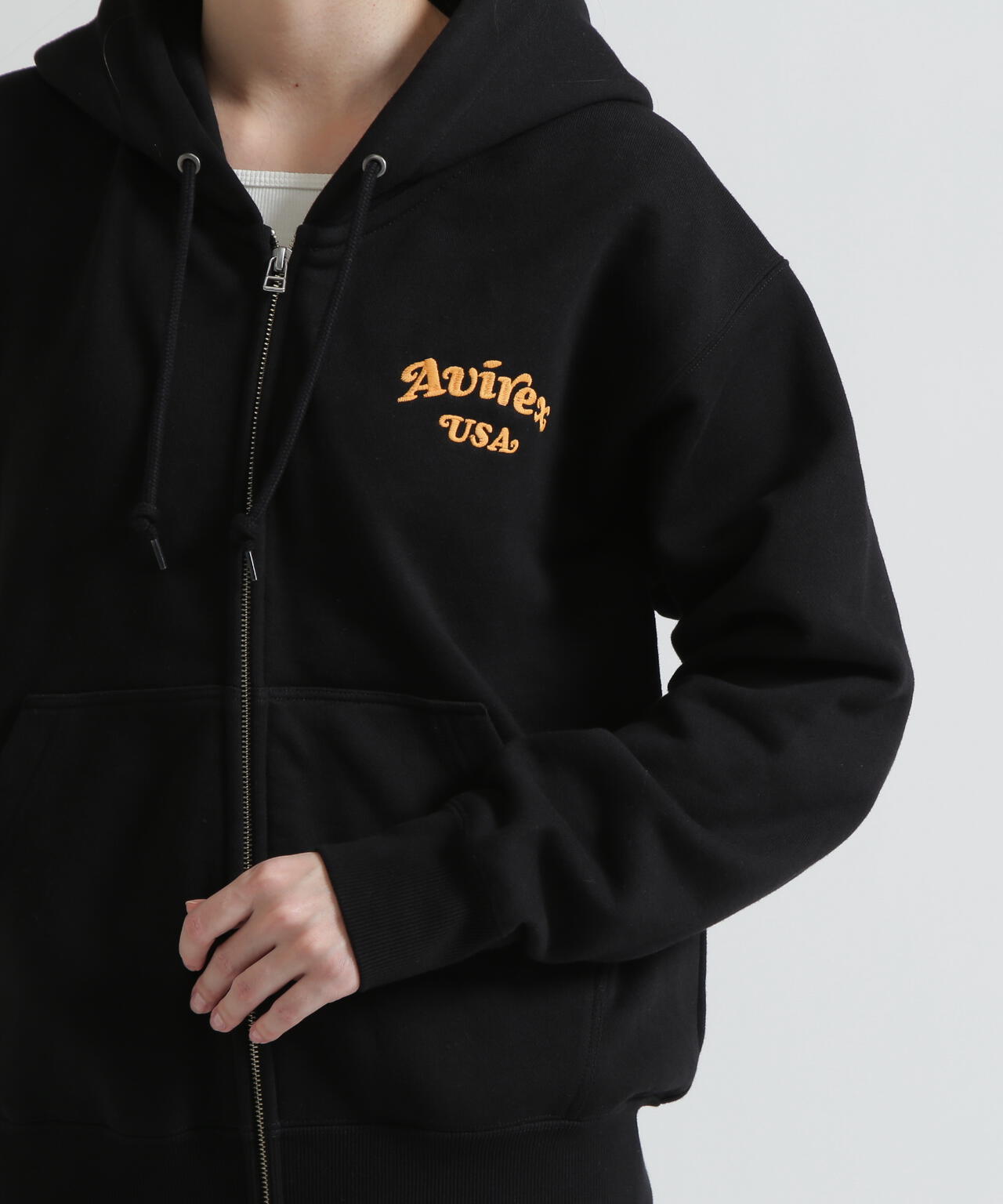 WOMAN》SAGARA CIRCLE LOGO TOMCAT ZIP PARKA | AVIREX