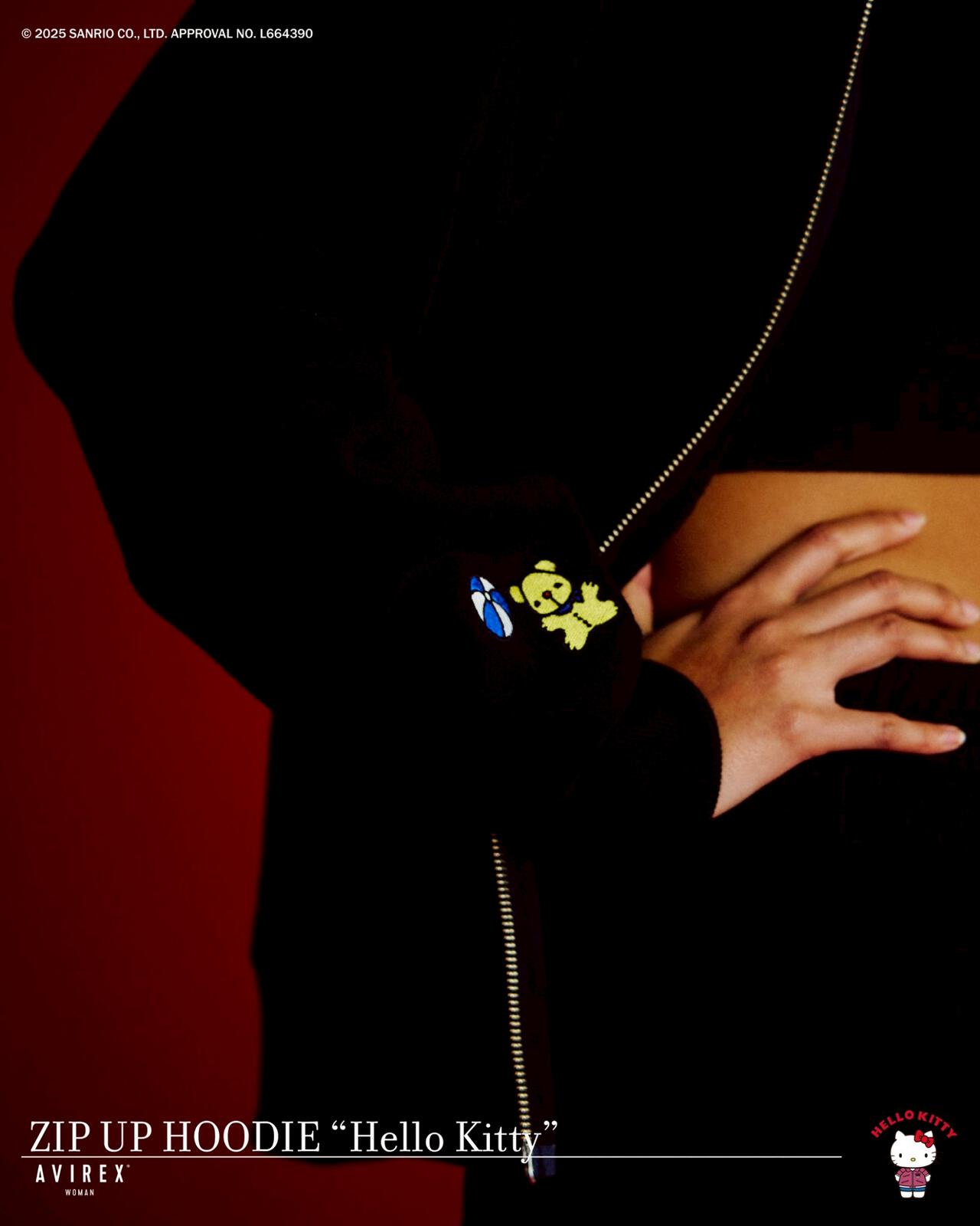 《AVIREX×HELLO KITTY》HOODIE