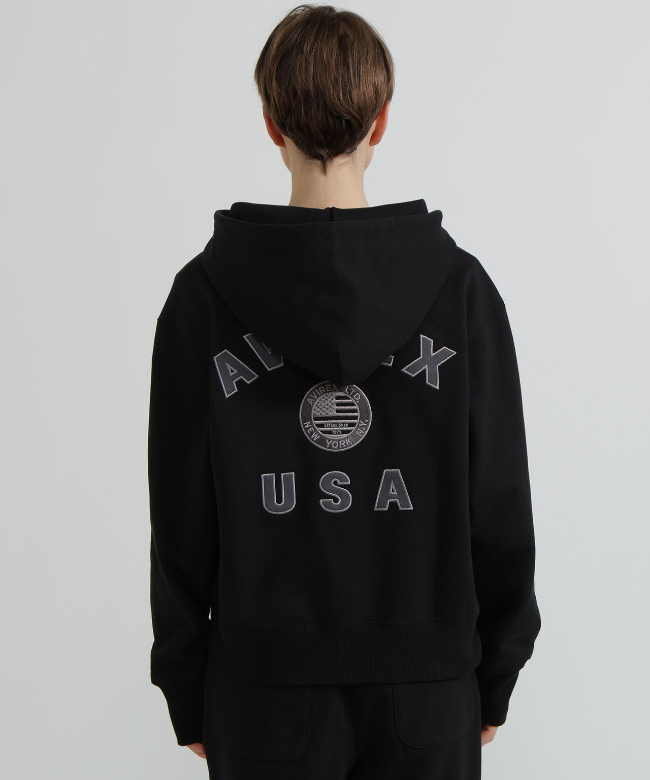 《WOMAN/直営店限定》VARSITY FLAG PARKA