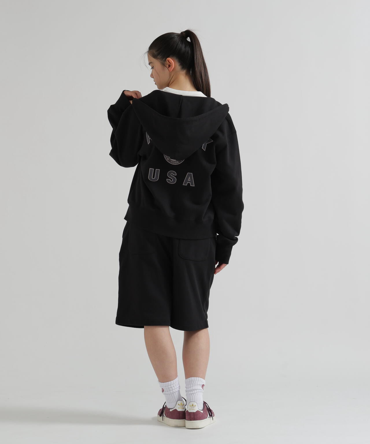 《WOMAN/直営店限定》VARSITY FLAG PARKA