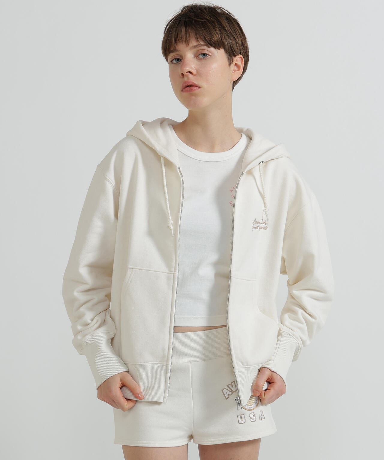 《WOMAN/直営店限定》VARSITY FLAG PARKA