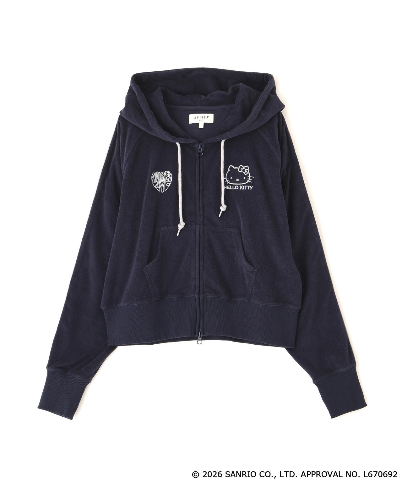 AVIREX×HELLO KITTY》PILE PARKA | AVIREX（アヴィレックス） ｜【公式
