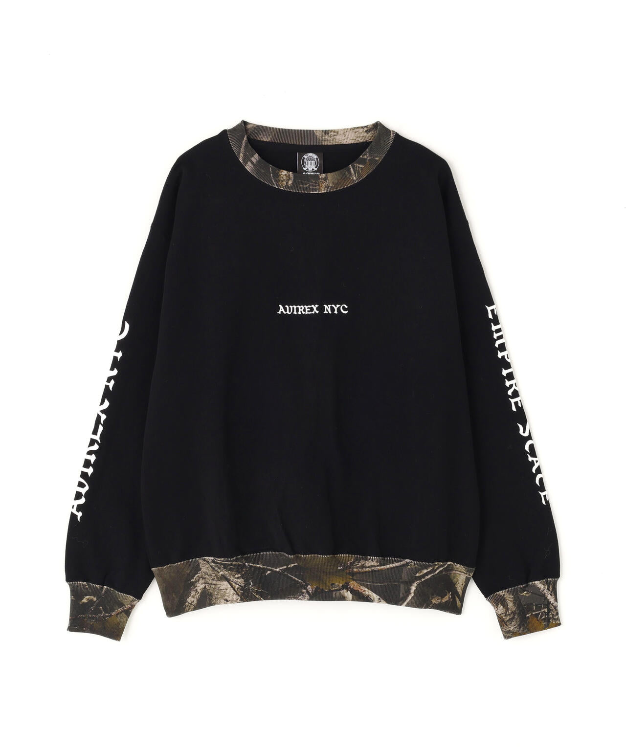 CREW NECK SWEAT ”REAL TREE CAMO”