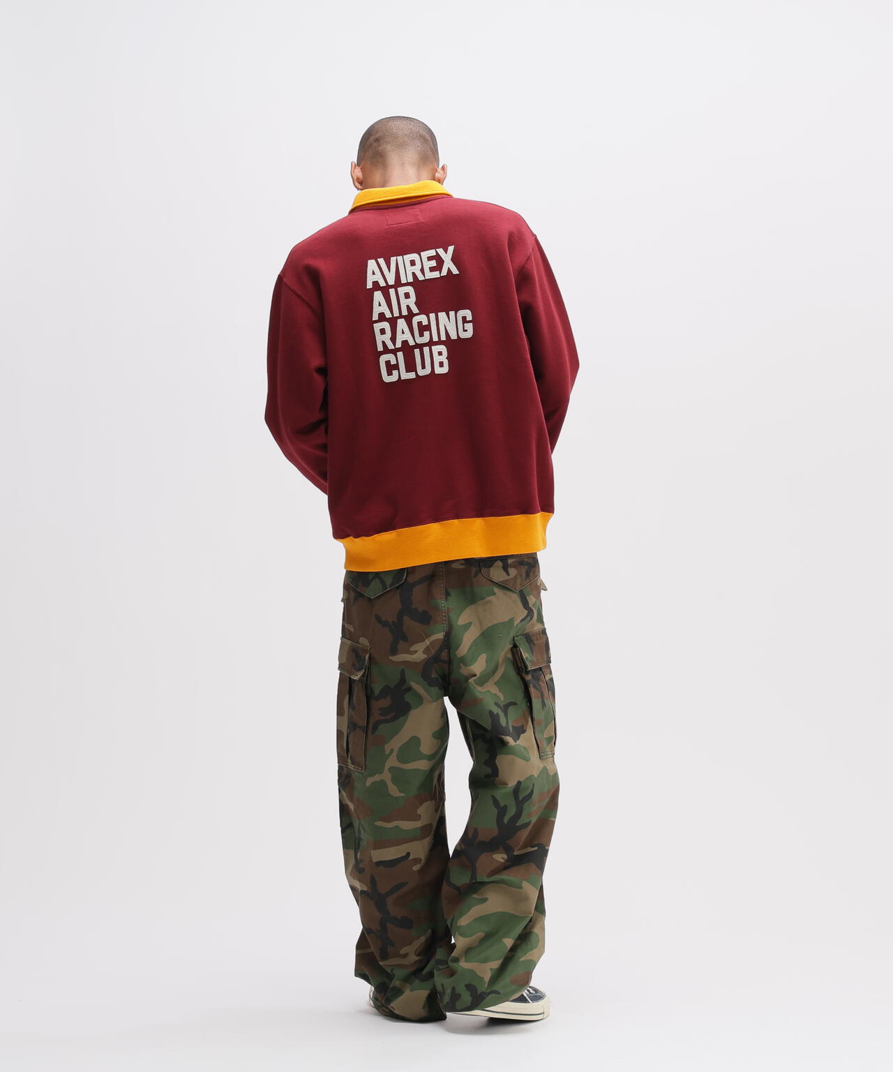 《A.A.R.C》HALF ZIP SWEAT