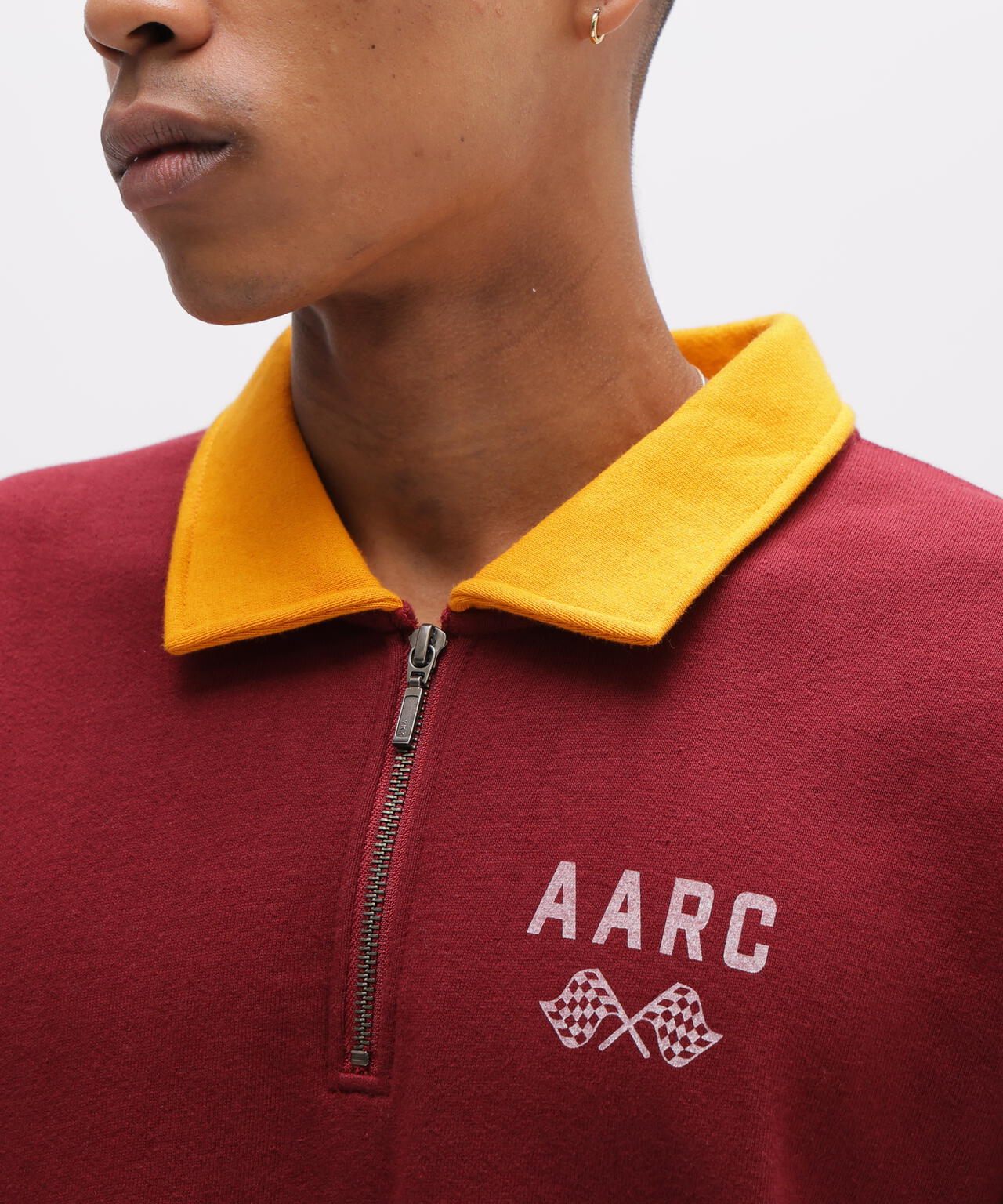 《A.A.R.C》HALF ZIP SWEAT