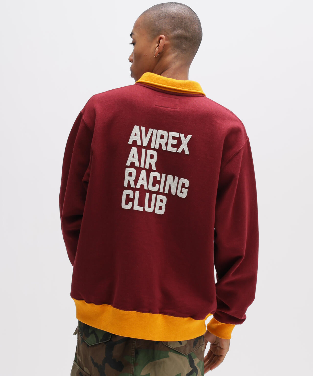 ／値下げ／エアアジア記念ジャケット A.A.R.C》HALF ZIP SWEAT | AVIREX（アヴィレックス） ｜【公式】通販