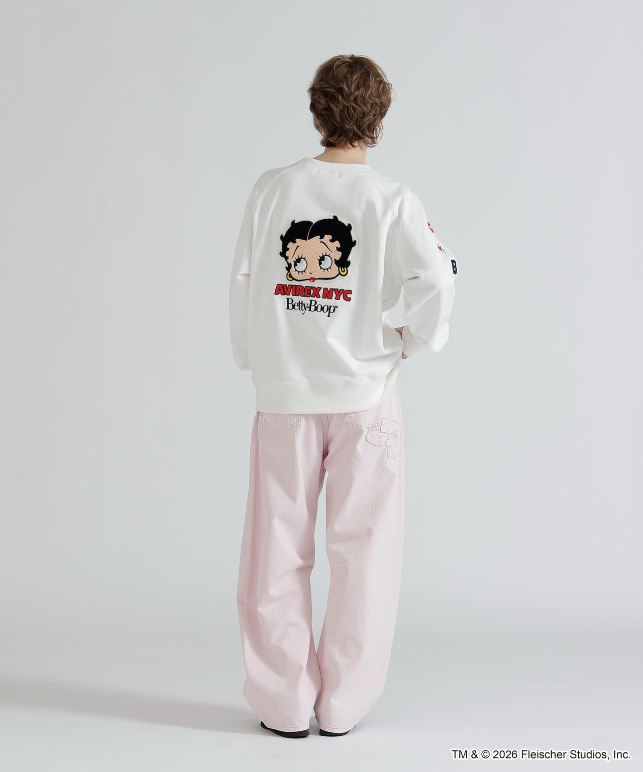 AVIREX × Betty Boop》CREW NECK SWEAT | AVIREX（アヴィレックス