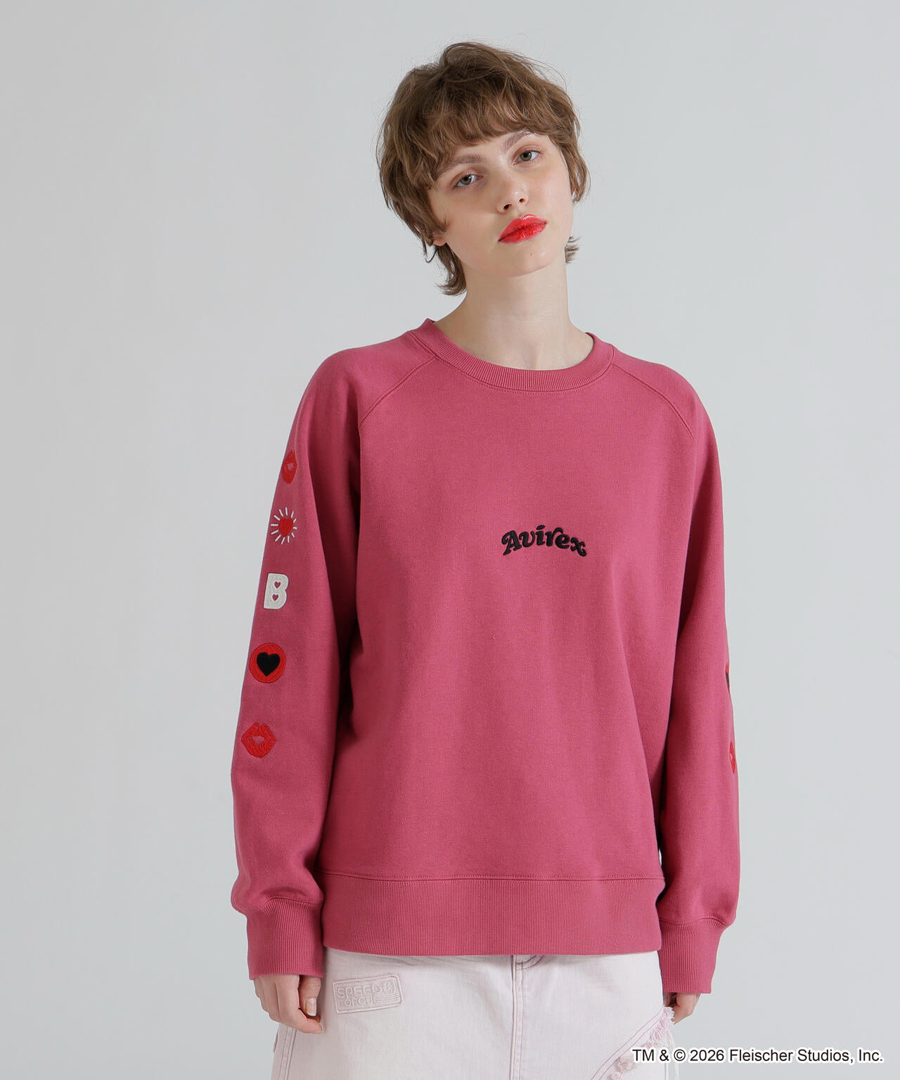 AVIREX × Betty Boop》CREW NECK SWEAT | AVIREX（アヴィレックス