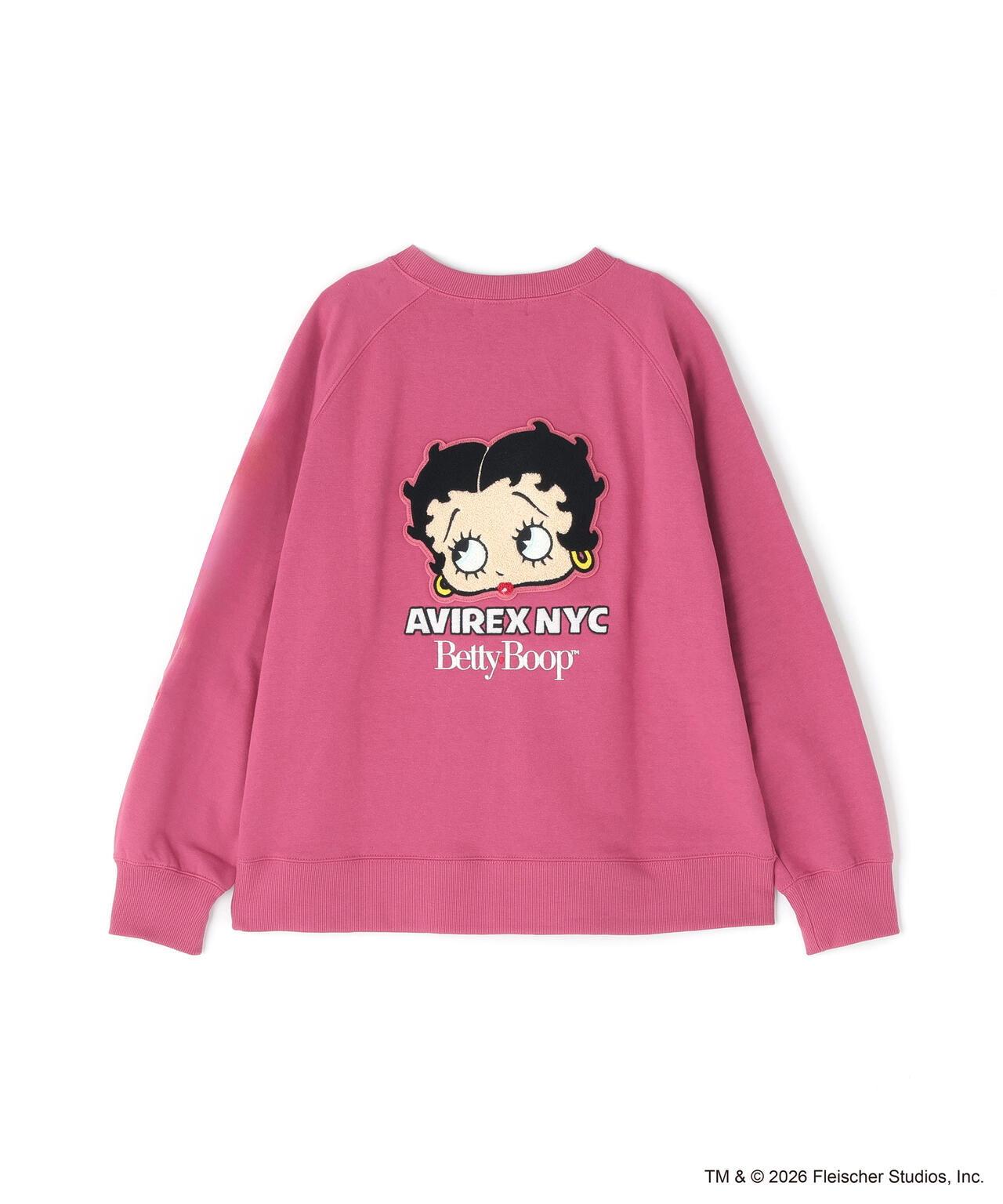 AVIREX × Betty Boop》CREW NECK SWEAT | AVIREX（アヴィレックス