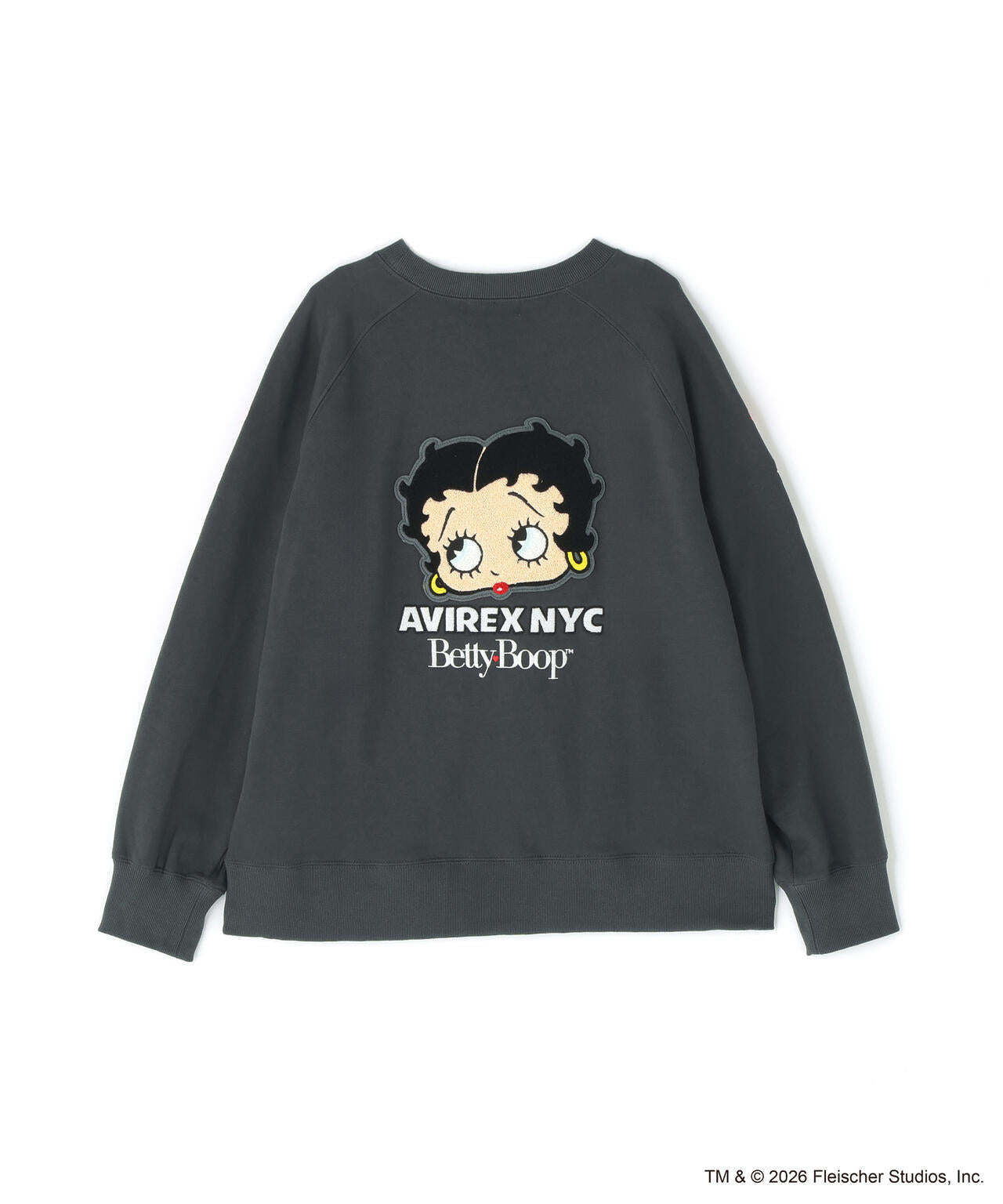 AVIREX × Betty Boop》CREW NECK SWEAT | AVIREX（アヴィレックス