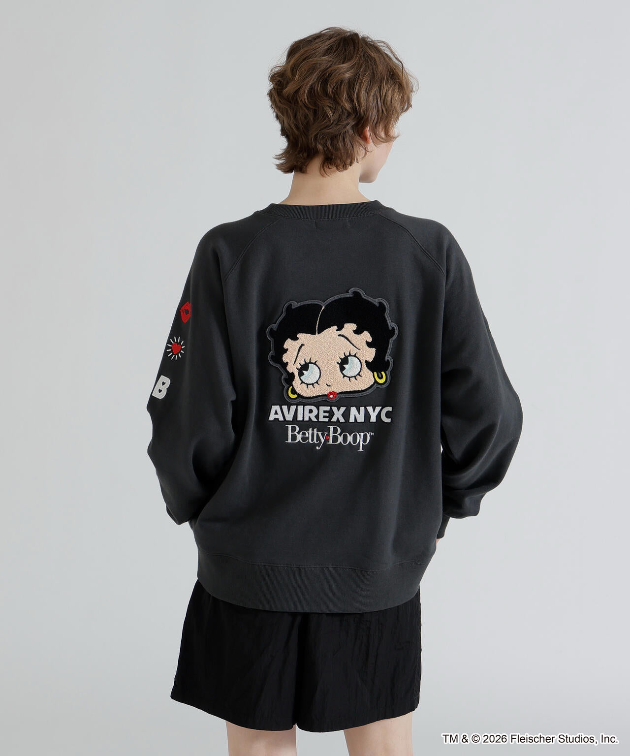 AVIREX × Betty Boop》CREW NECK SWEAT | AVIREX（アヴィレックス