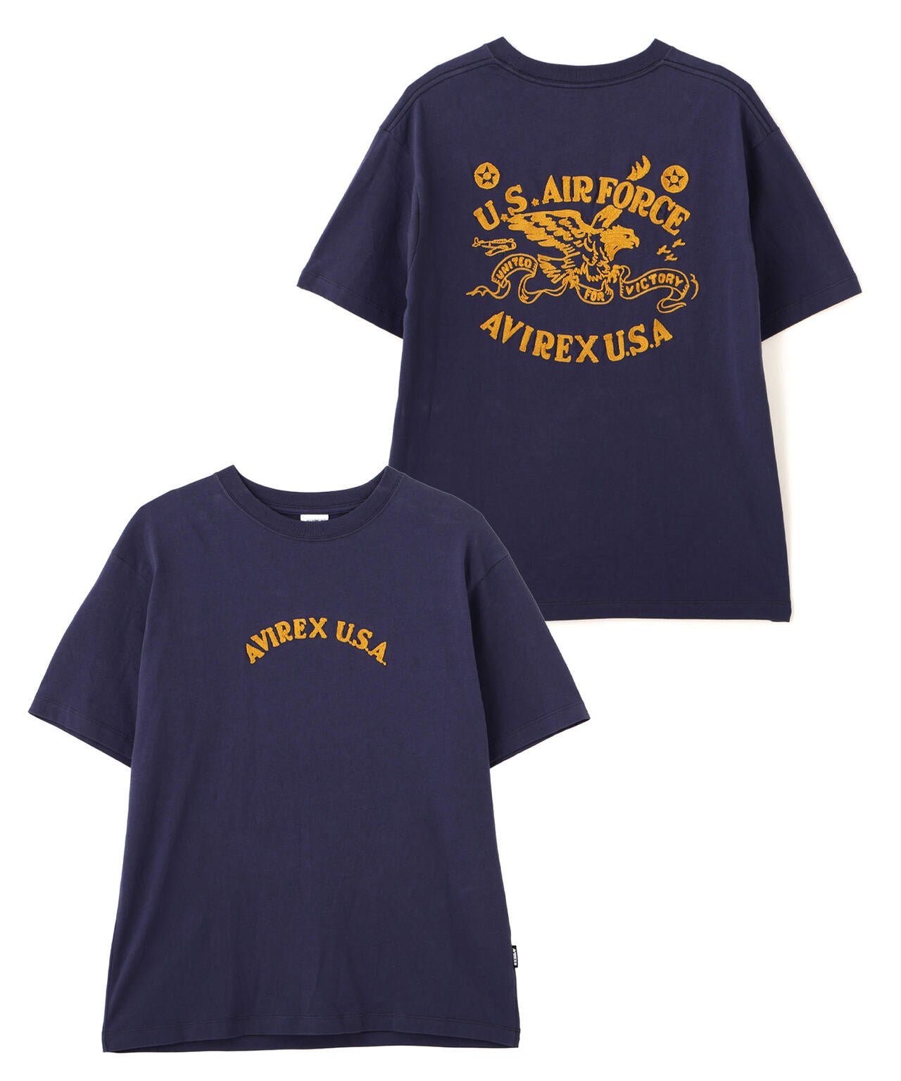 CHAIN STITCH EMBROIDERY T-SHIRT | AVIREX（アヴィレックス