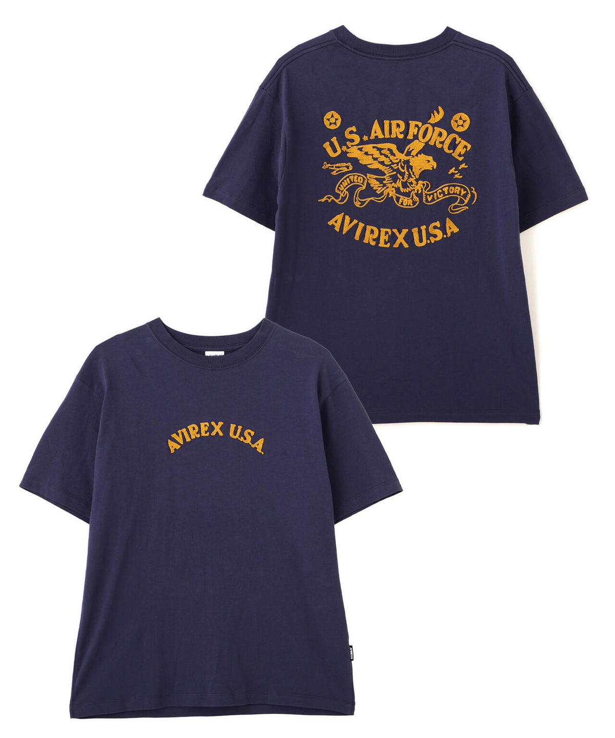 CHAIN STITCH EMBROIDERY T-SHIRT | AVIREX（アヴィレックス 