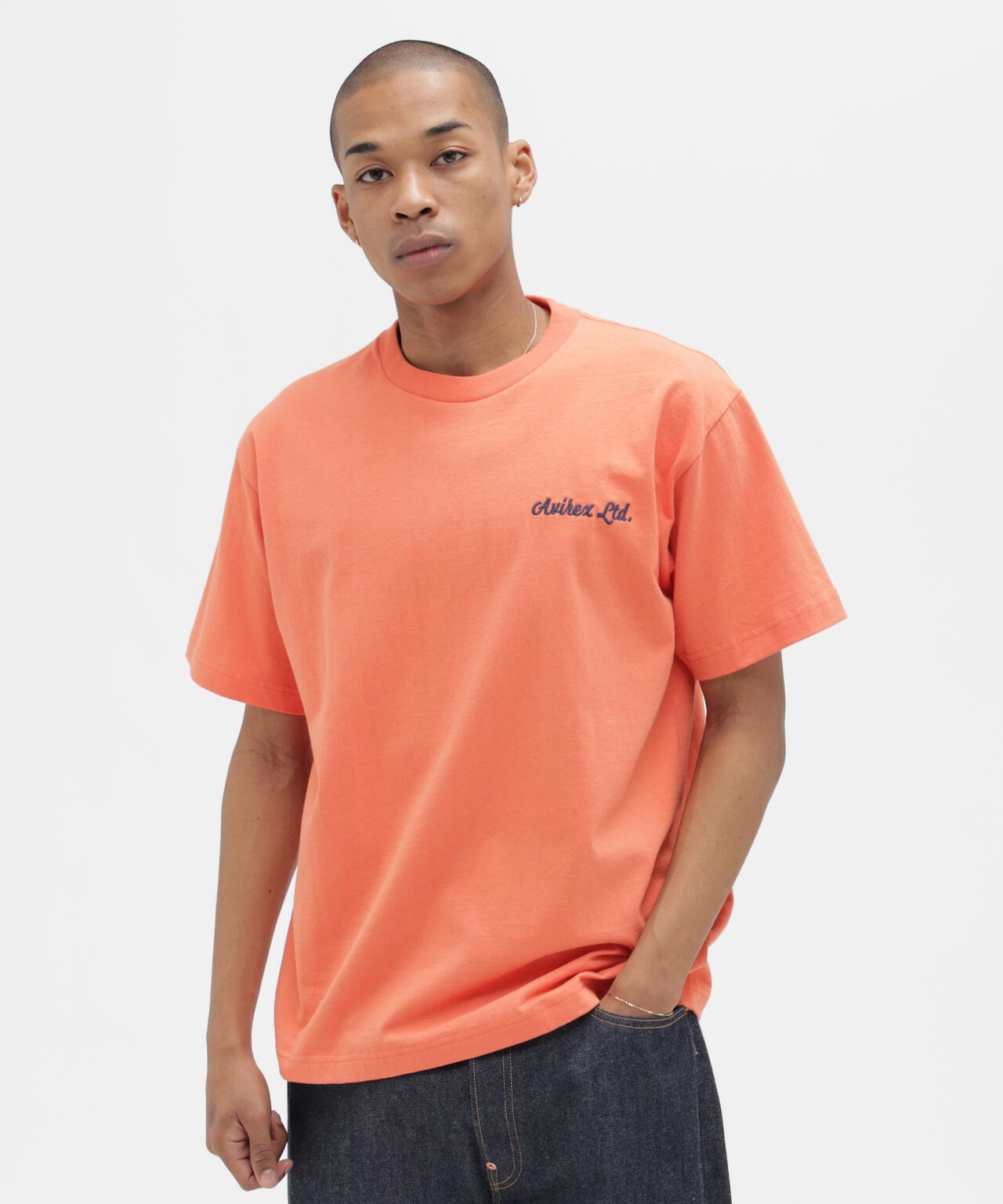 PATCHED S/S T-SHIRT ”Brooklyn” | AVIREX（アヴィレックス） ｜【公式