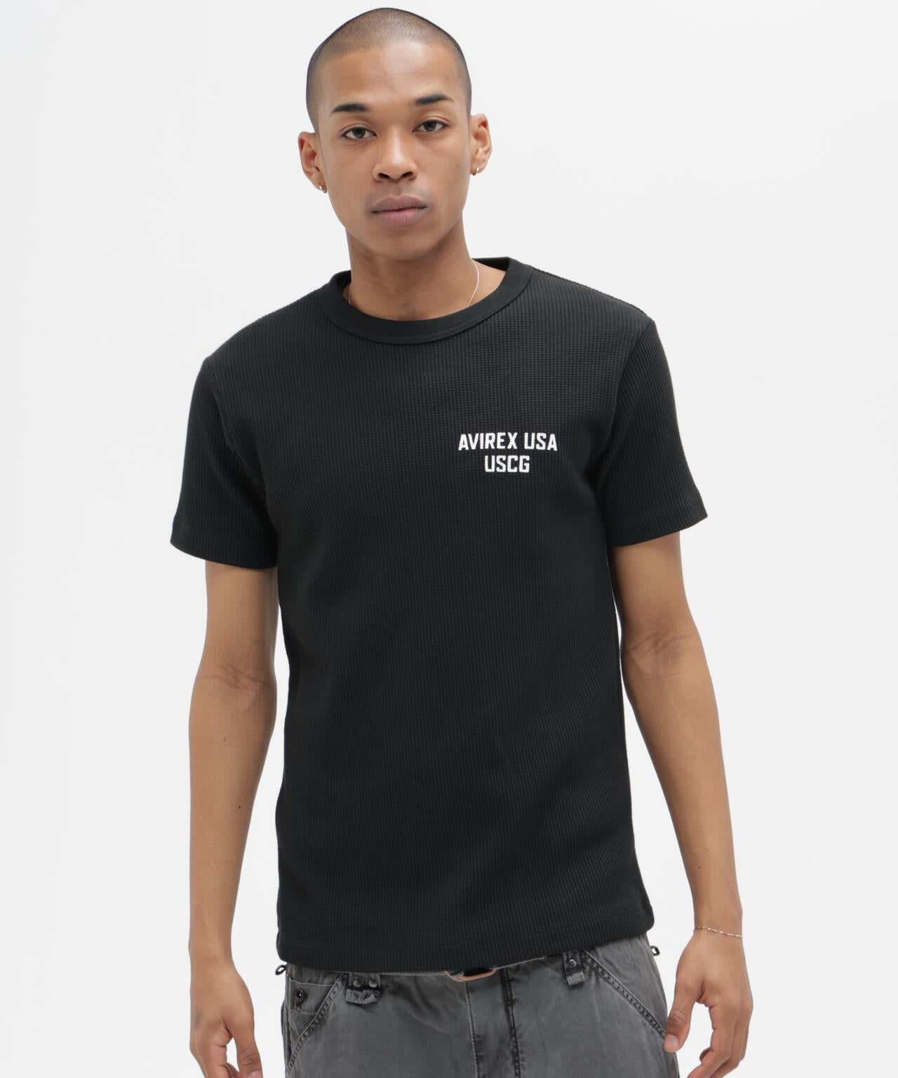 MINI WAFFLE T-SHIRT ”U.S.COAST GUARD” | AVIREX（アヴィレックス