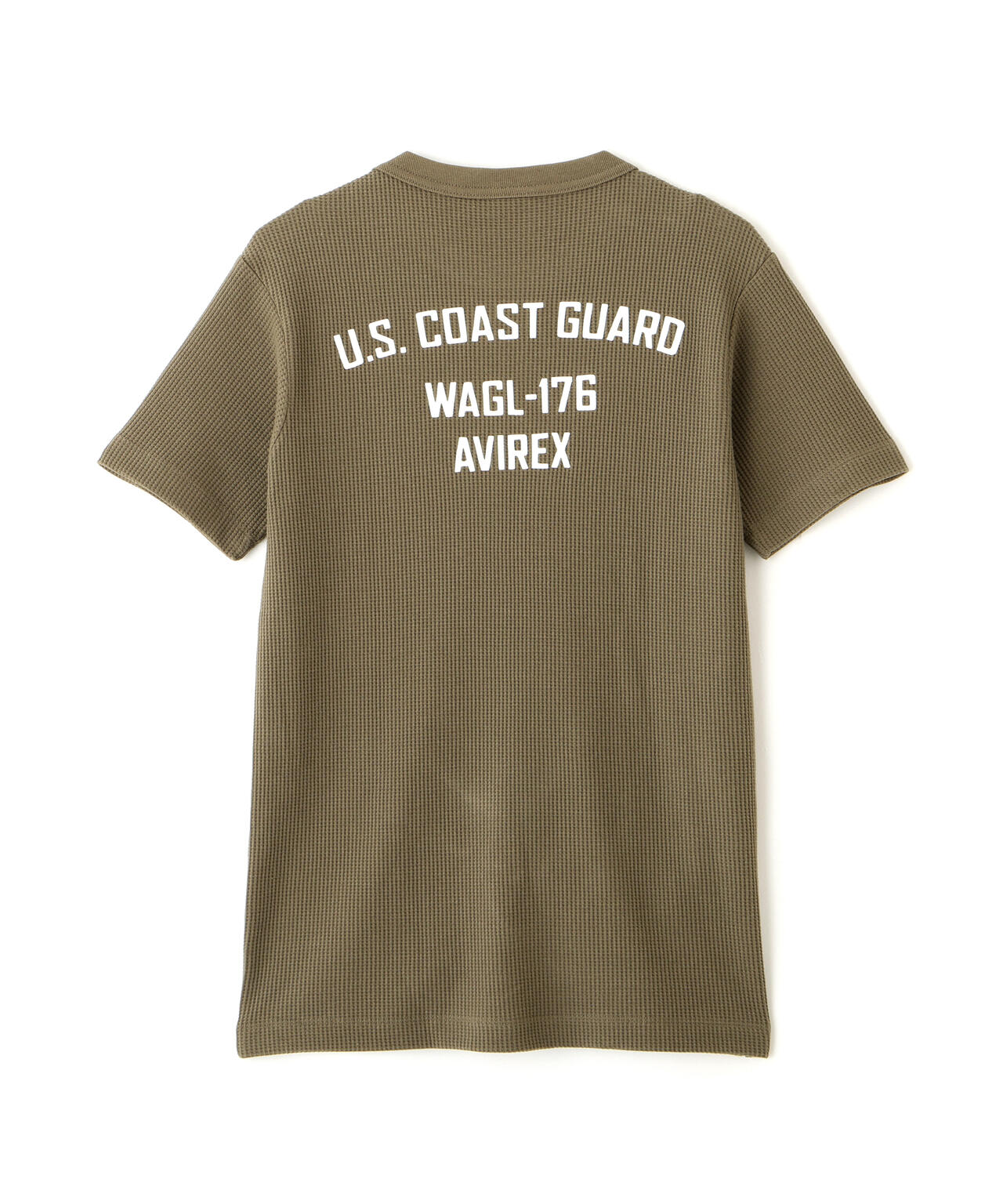 MINI WAFFLE T-SHIRT ”U.S.COAST GUARD” | AVIREX（アヴィレックス
