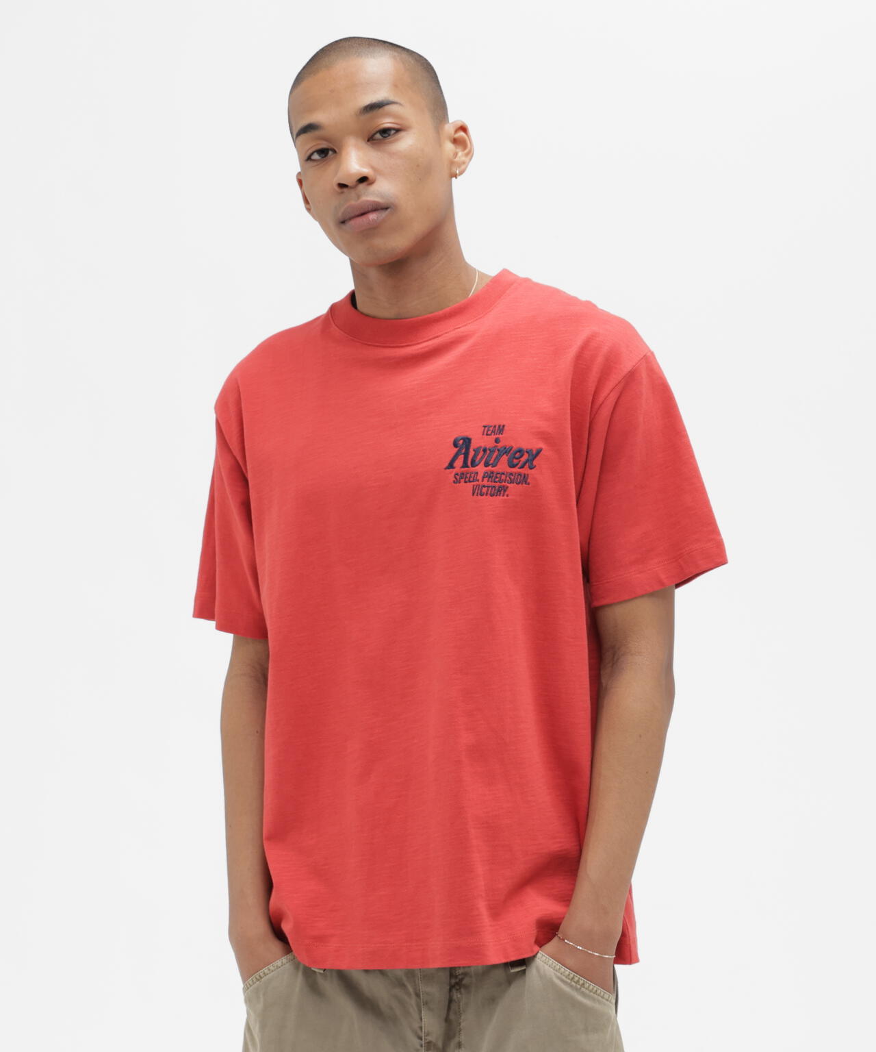 H:178cm C:90cm W:68cm H:94cm 着用サイズ：L