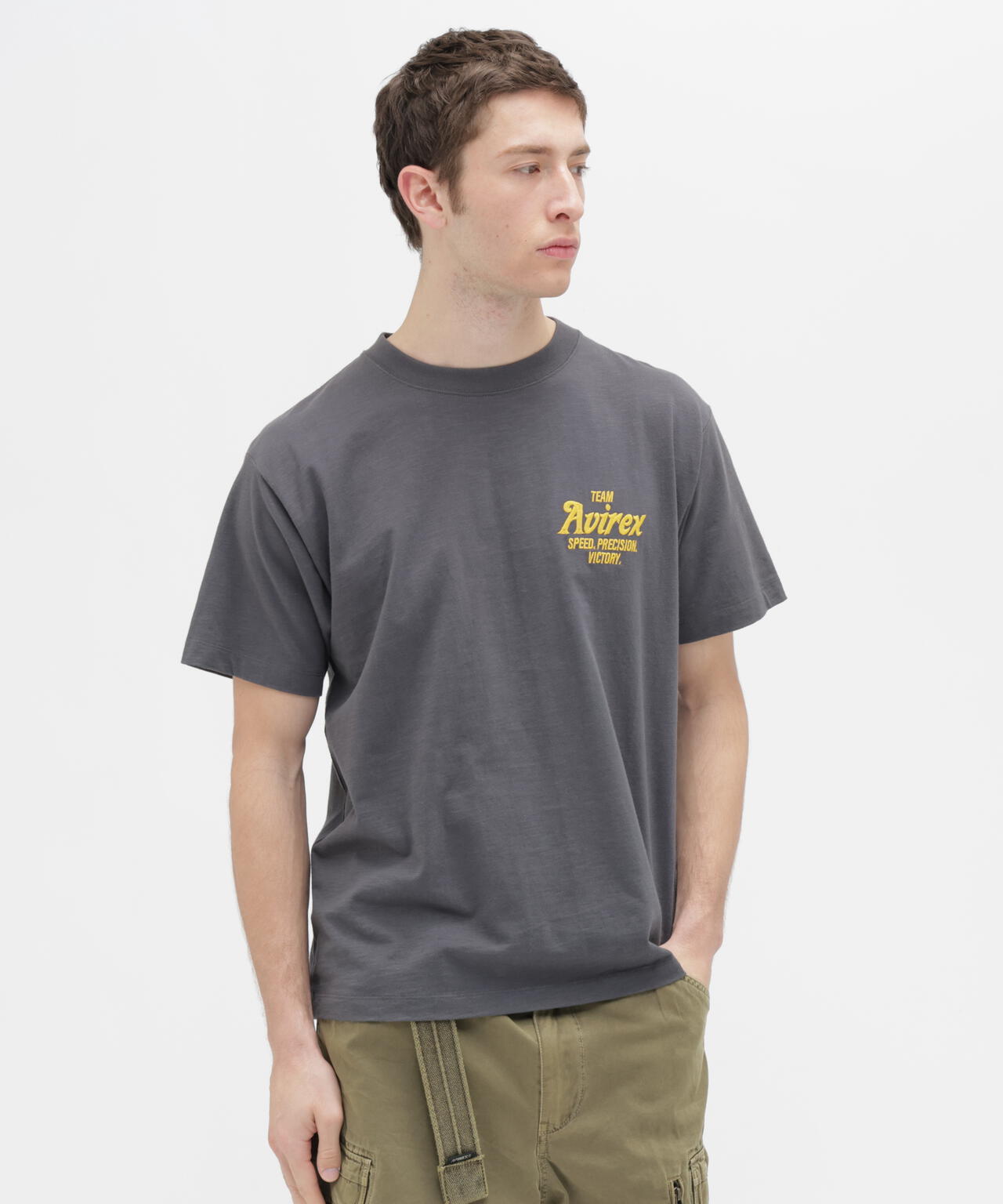 《A.A.R.C》PATCH SLUB T-SHIRT