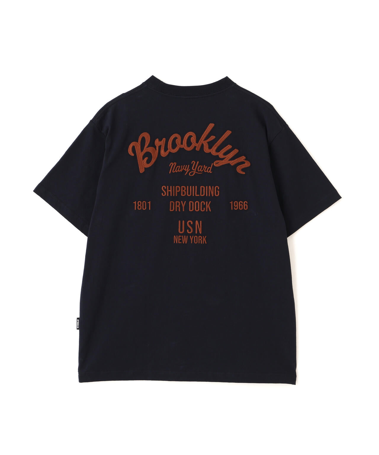 アヴィレックス　S S/S EMB. T-SHIRT ”Brooklyn” | AVIREX（アヴィレックス） ｜【公式