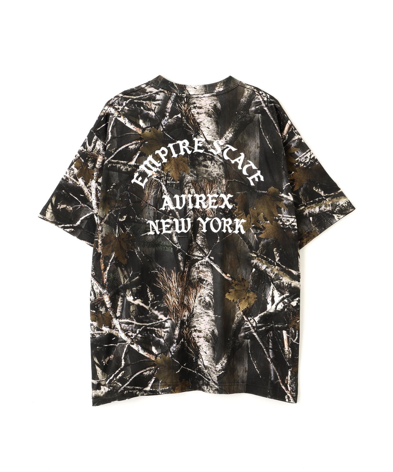 S/S T-SHIRT”REAL TREE CAMO” | AVIREX（アヴィレックス） ｜【公式