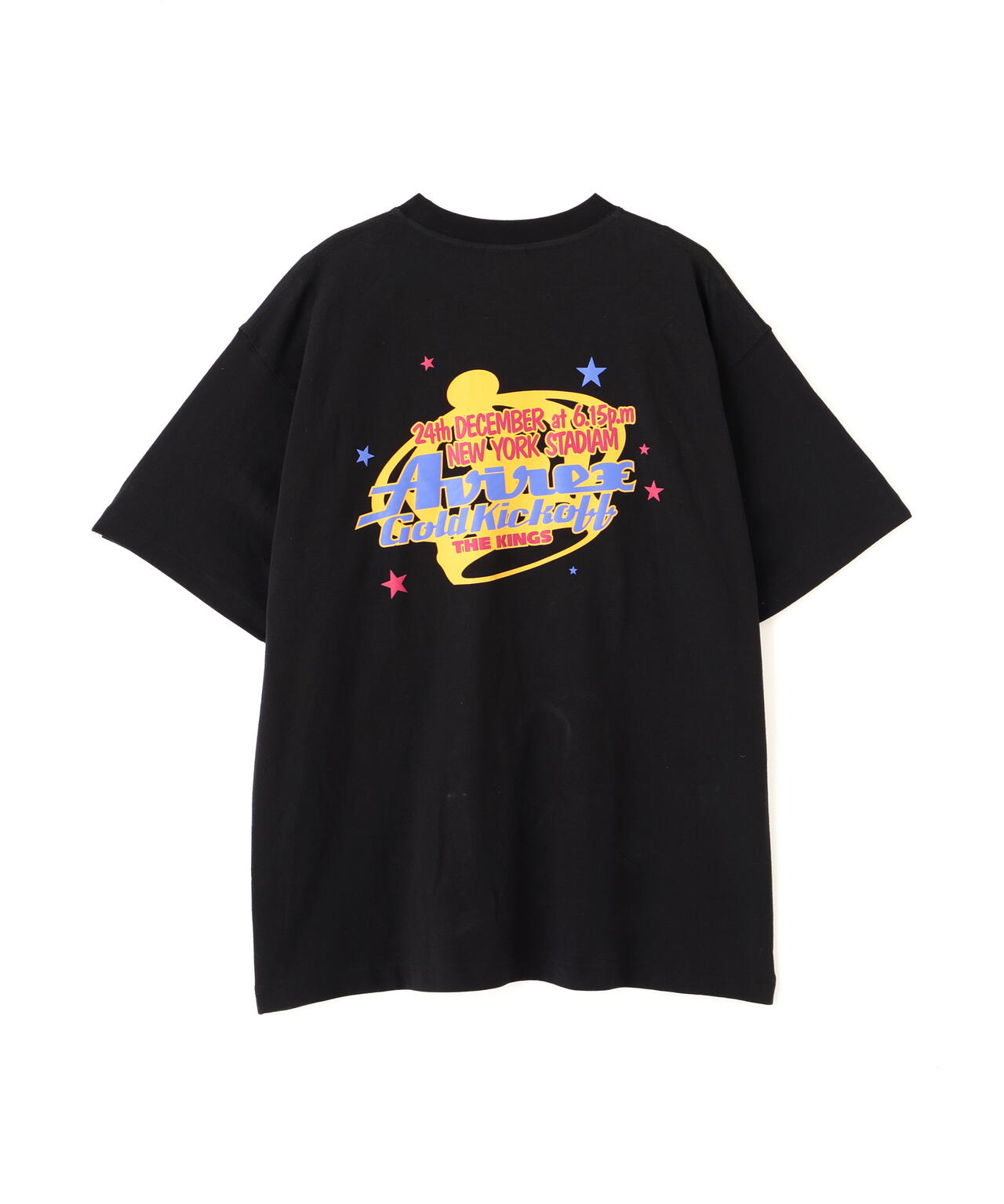 GOLD KICKOFF PUFF PRINT T-SHIRT | AVIREX（アヴィレックス