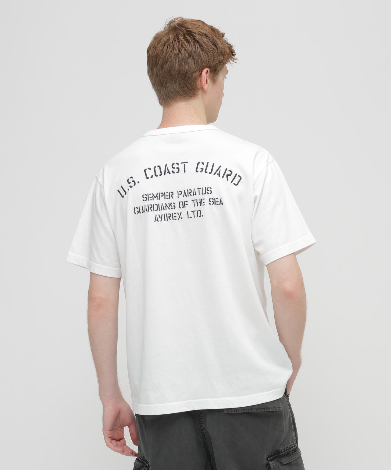 FADED MIL. HENRY NECK T-SHIRT