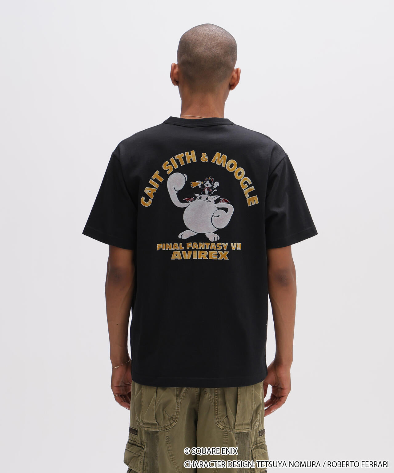 AVIREX × FINAL FANTASY VII REMAKE》CREW NECK T-SHIRT