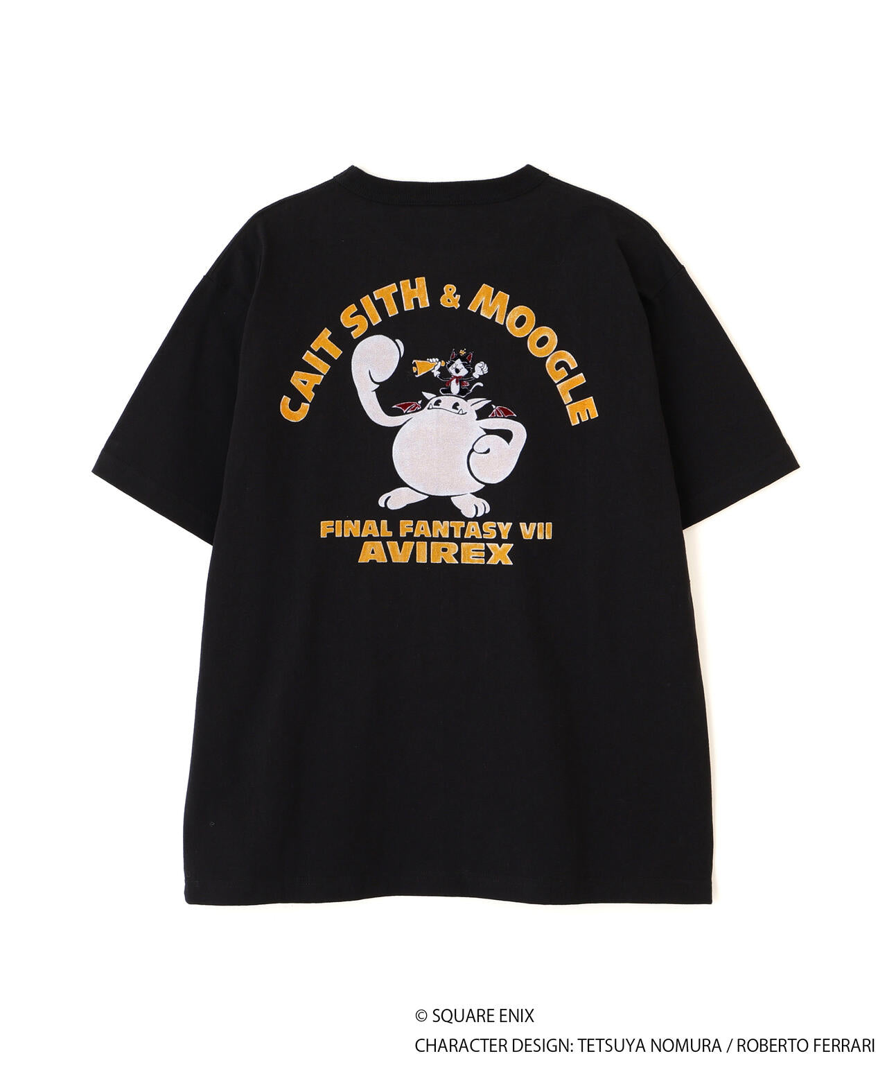 ff7リメイク　ポロシャツ　海外限定 AVIREX × FINAL FANTASY VII REMAKE》CREW NECK T-SHIRT