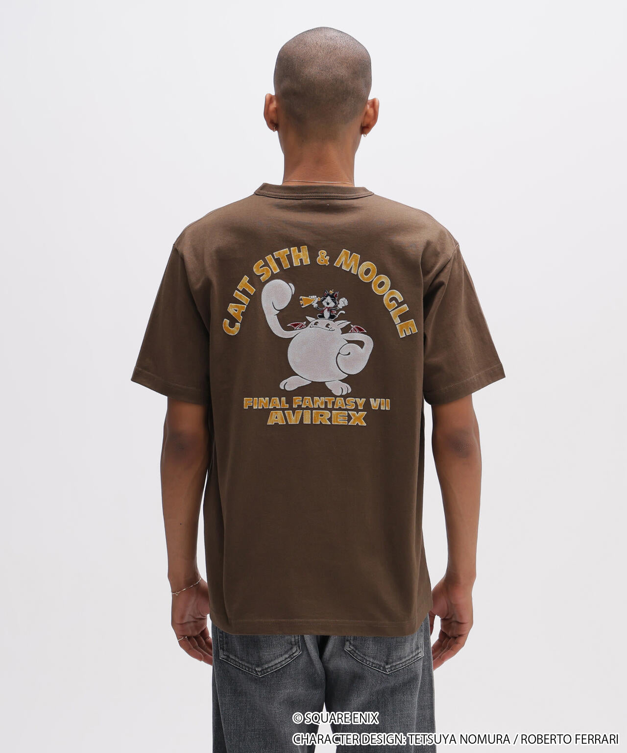 AVIREX × FINAL FANTASY VII REMAKE》CREW NECK T-SHIRT