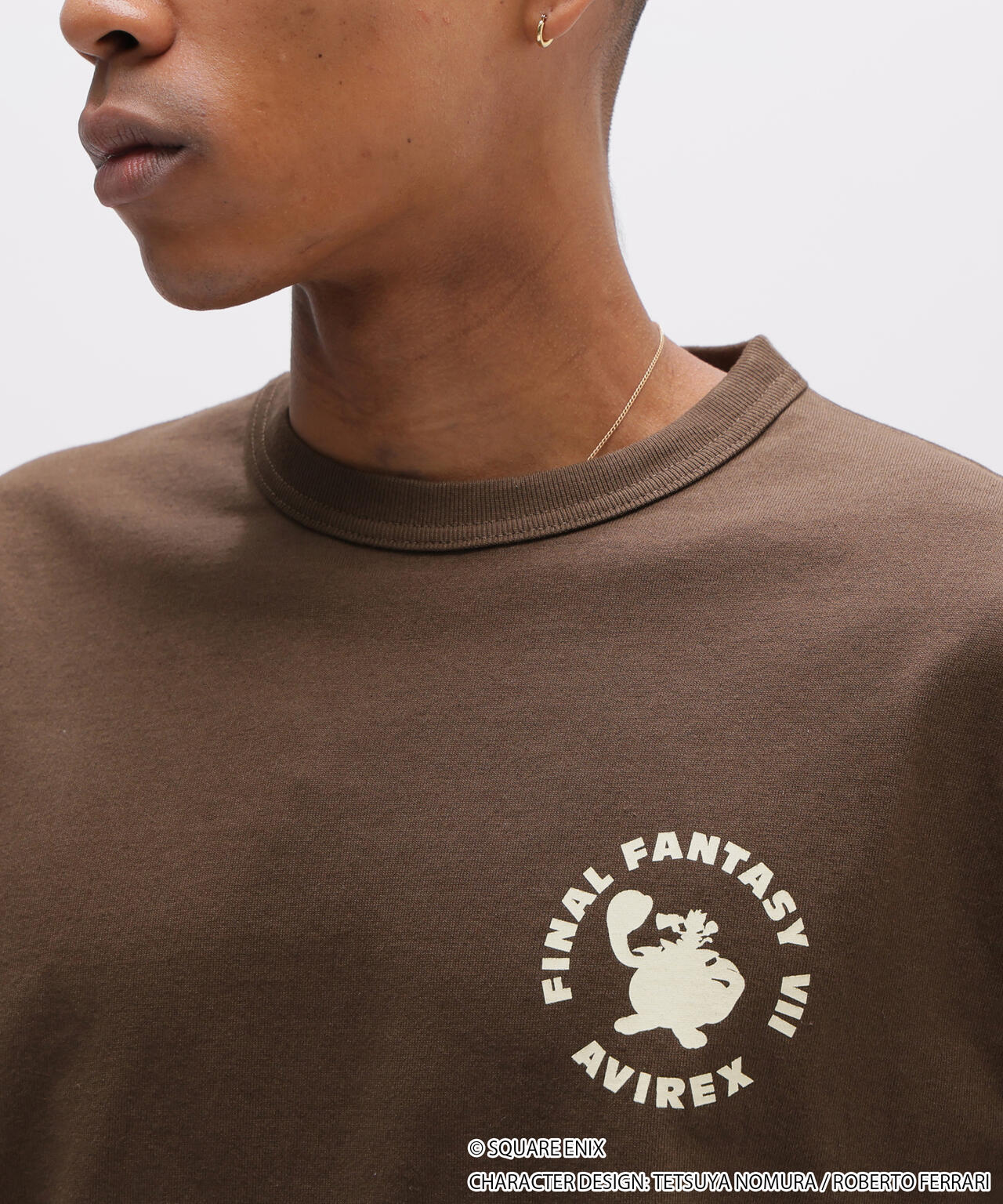 AVIREX × FINAL FANTASY VII REMAKE》CREW NECK T-SHIRT