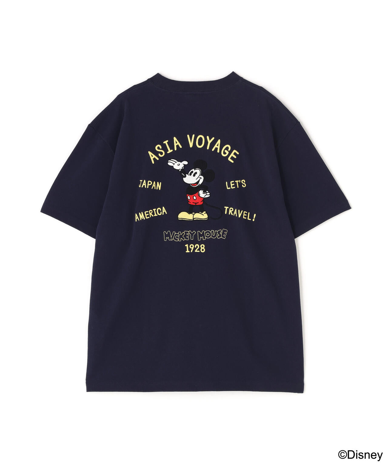 《Disney Collection》EMBROIDERY T-SHIRT