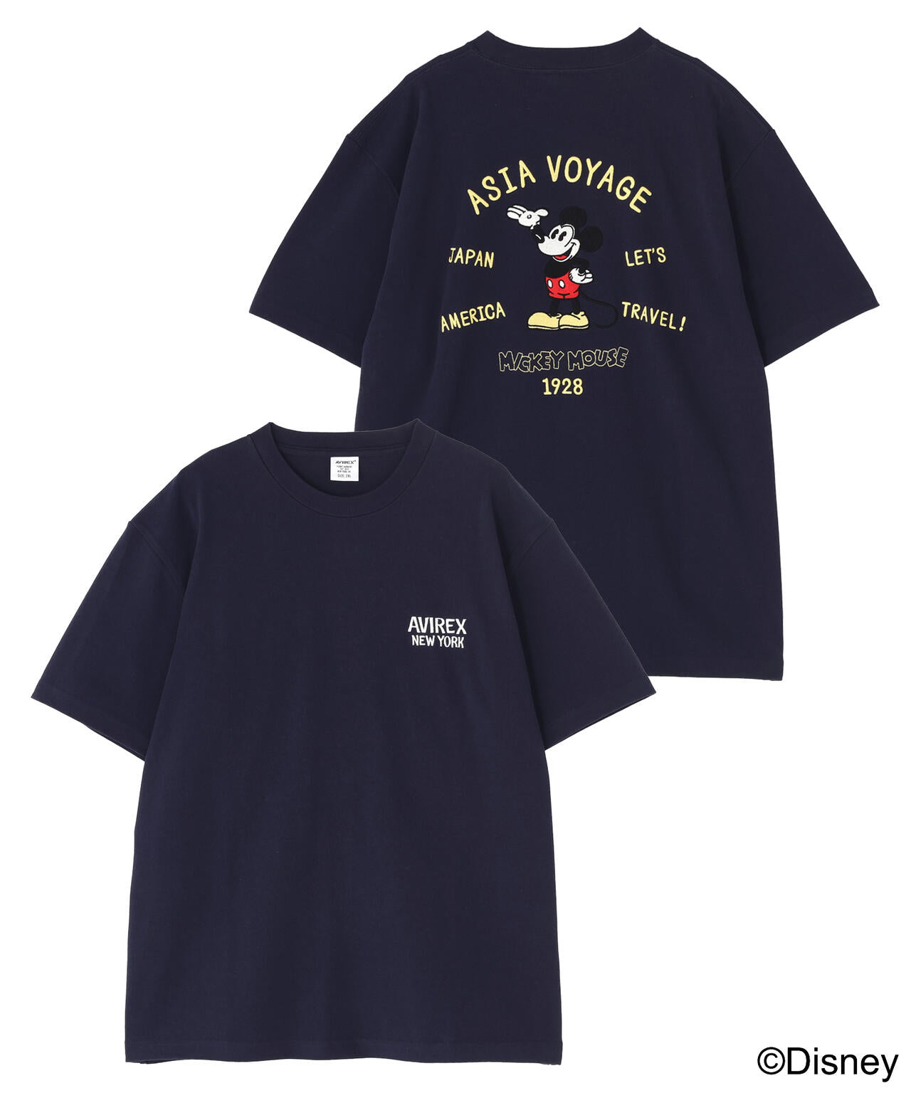 《Disney Collection》EMBROIDERY T-SHIRT
