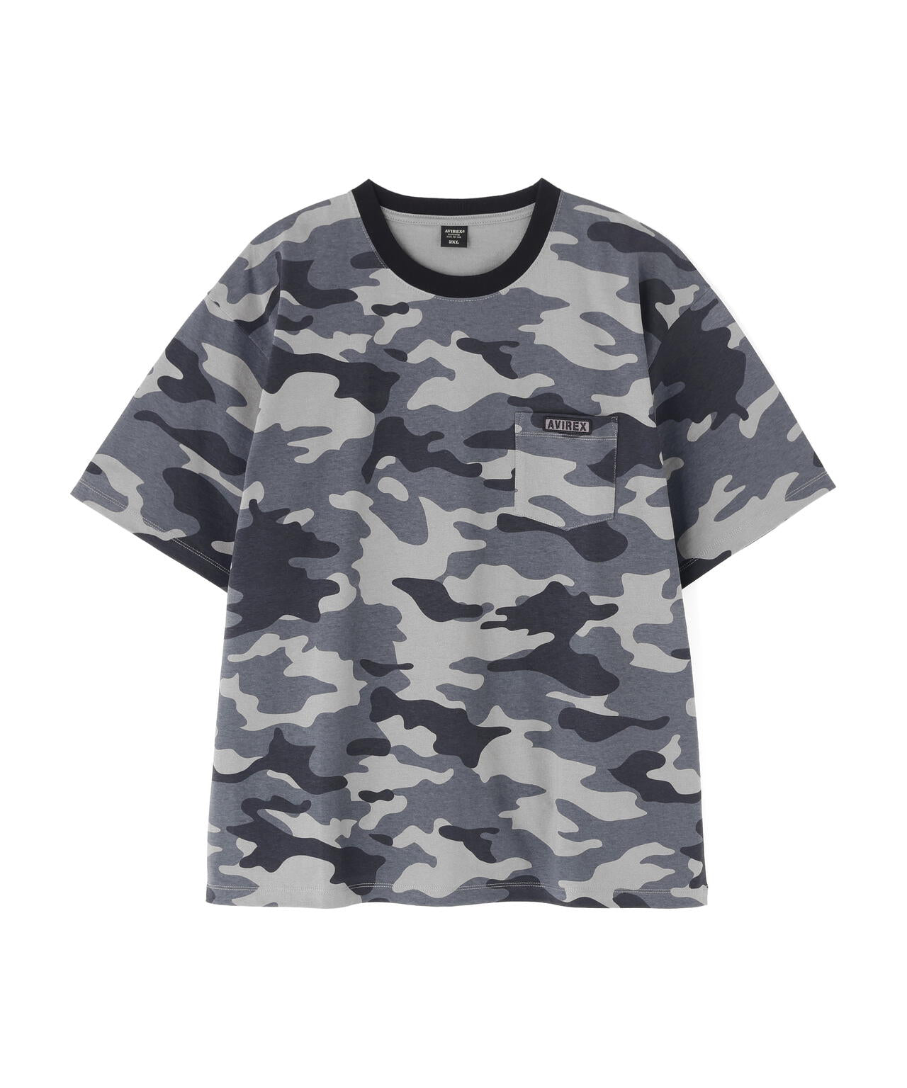 AVIREX U.S. アメリカ海軍特殊部隊迷信柄使用まさにミリタリーです。 WEB&DEPOT限定》 CAMOUFLAGE POCKET T-SHIRT | AVIREX（アヴィレックス