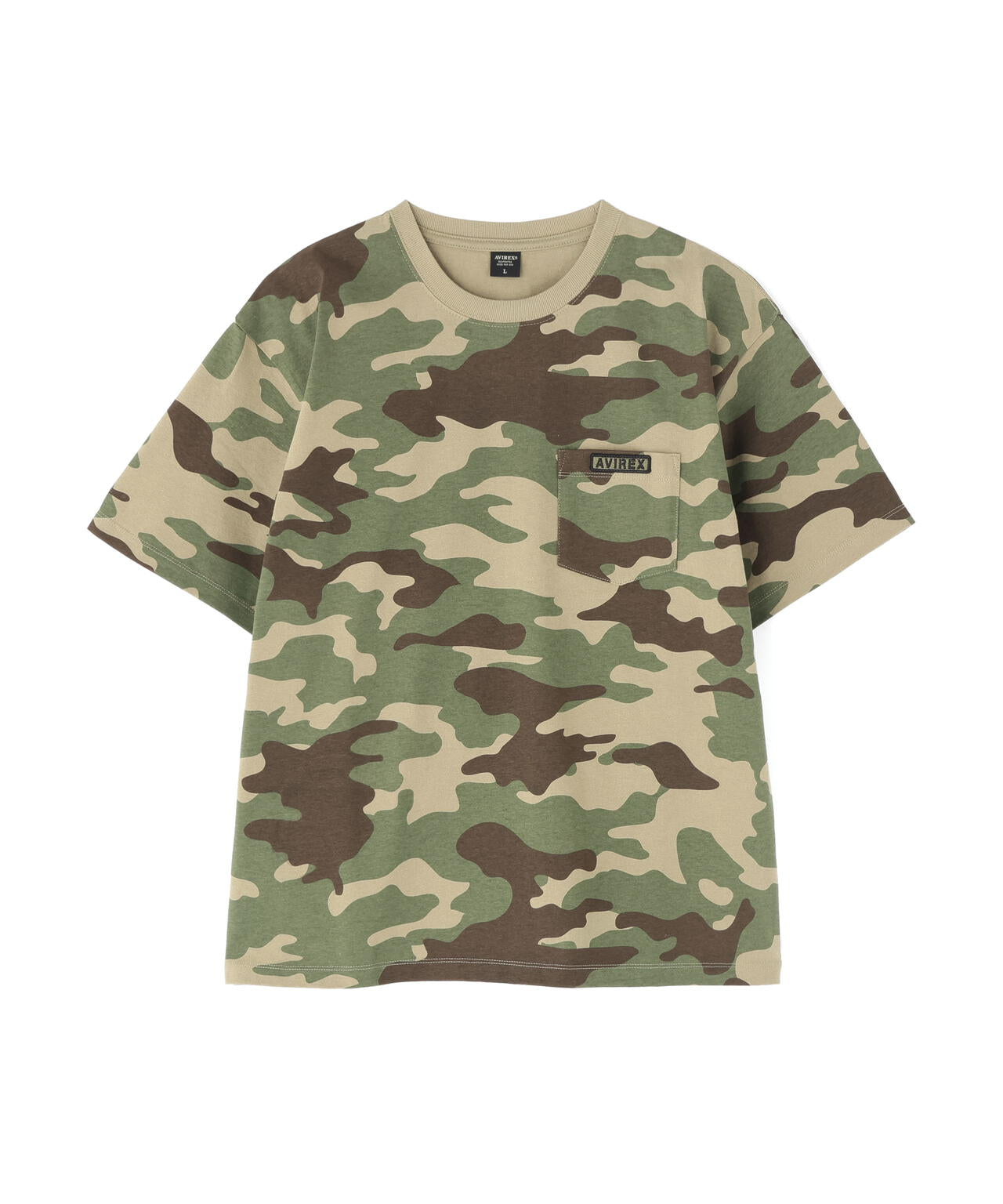 《WEB&DEPOT限定》 CAMOUFLAGE POCKET T-SHIRT