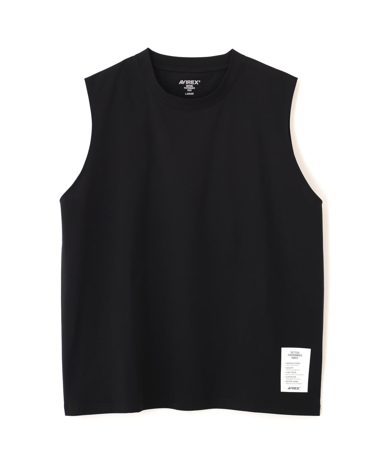 DRYFLEX UTILITY SLEEVELESS T-SHIRT | AVIREX（アヴィレックス