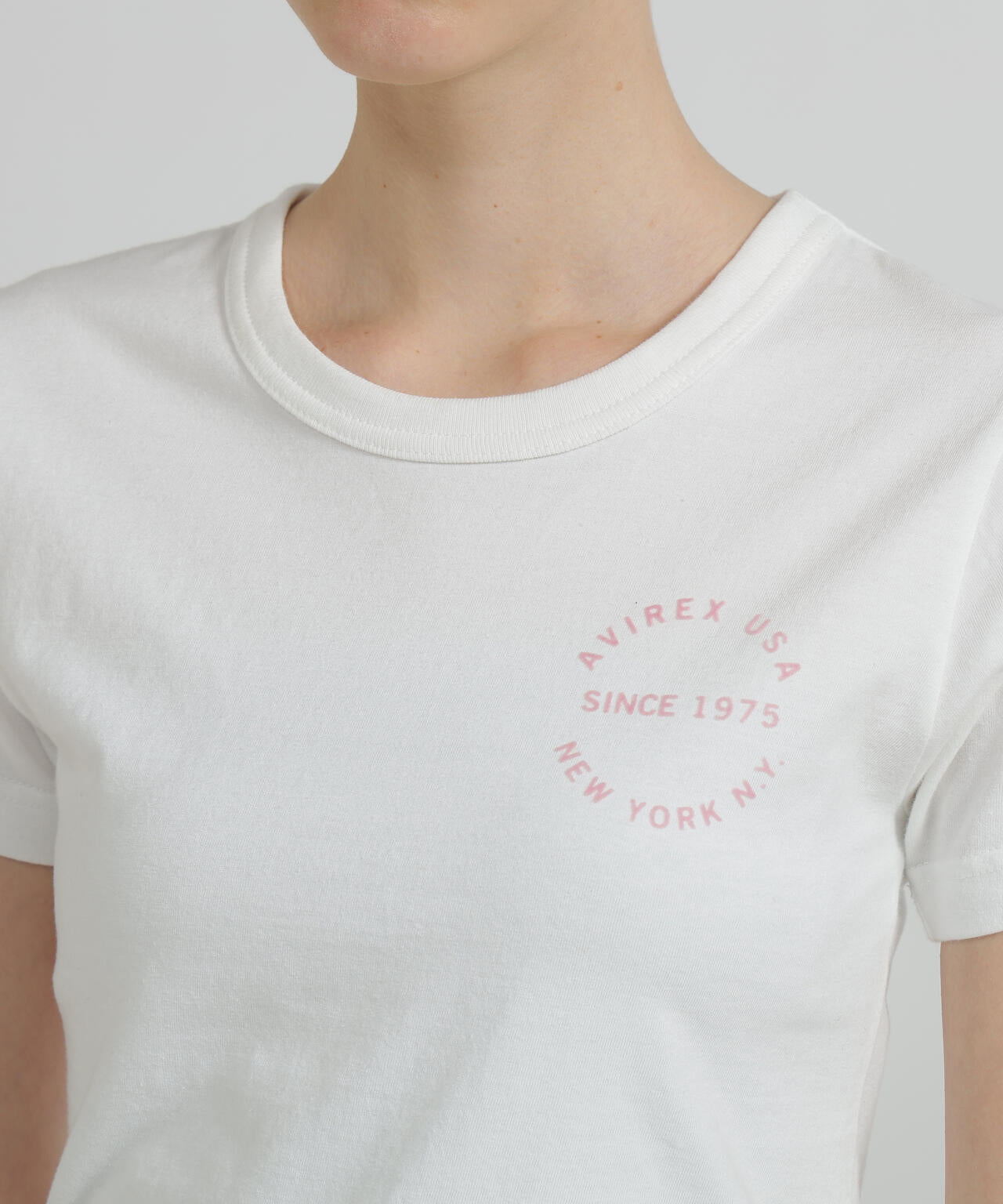 《WOMAN》VARSITY LOGO MINI T-SHIRT