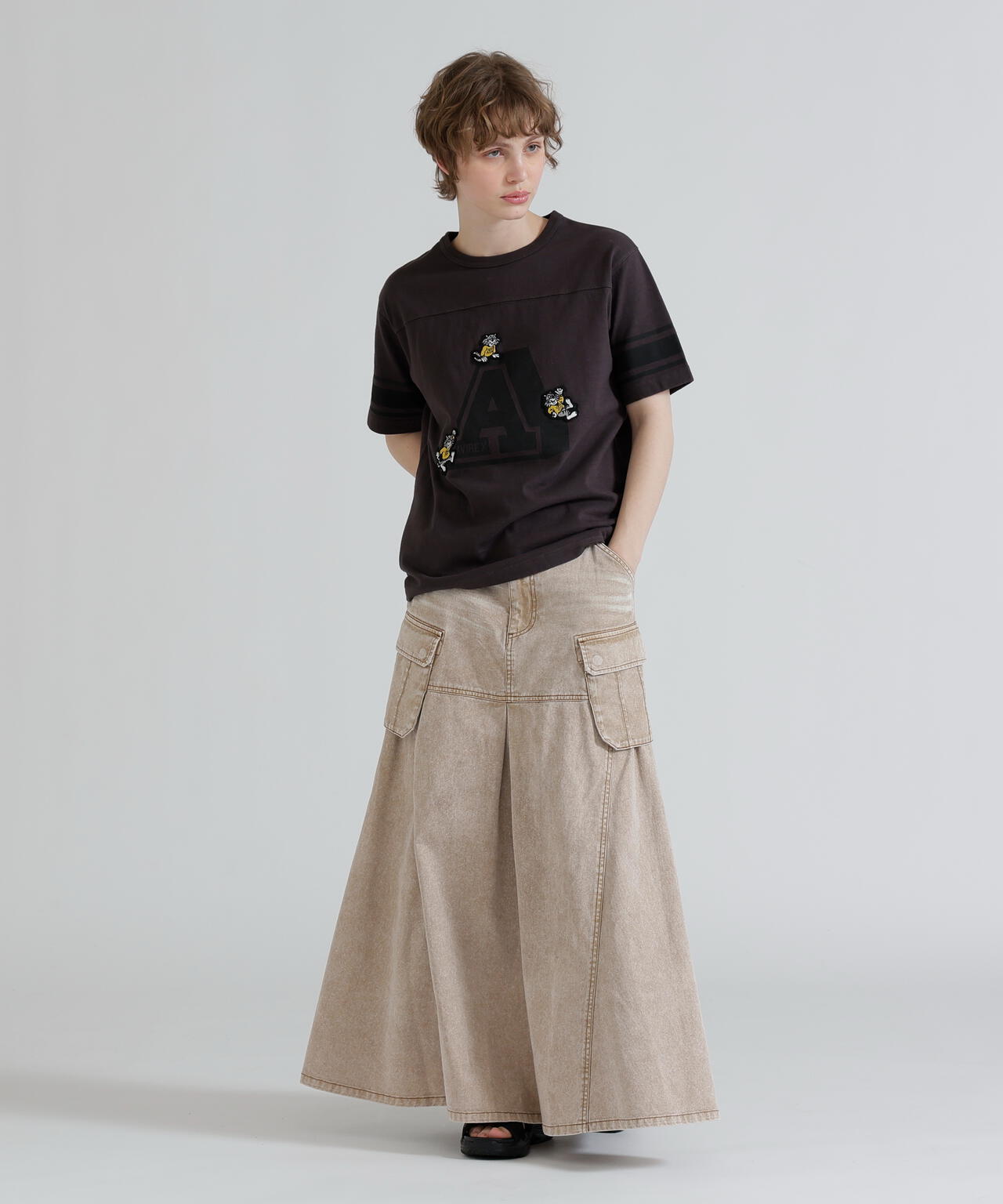 《WOMAN》NUMBERING TOM CAT T-SHIRT