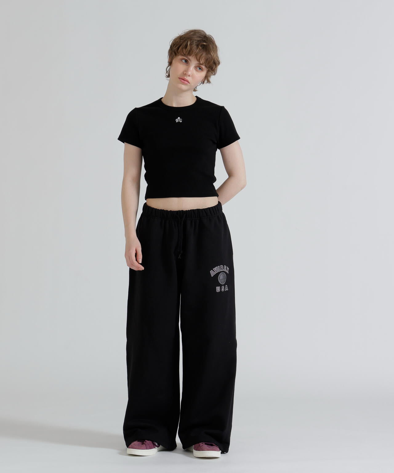 直営店限定》S/S AC RIB T-SHIRT | AVIREX（アヴィレックス） ｜【公式
