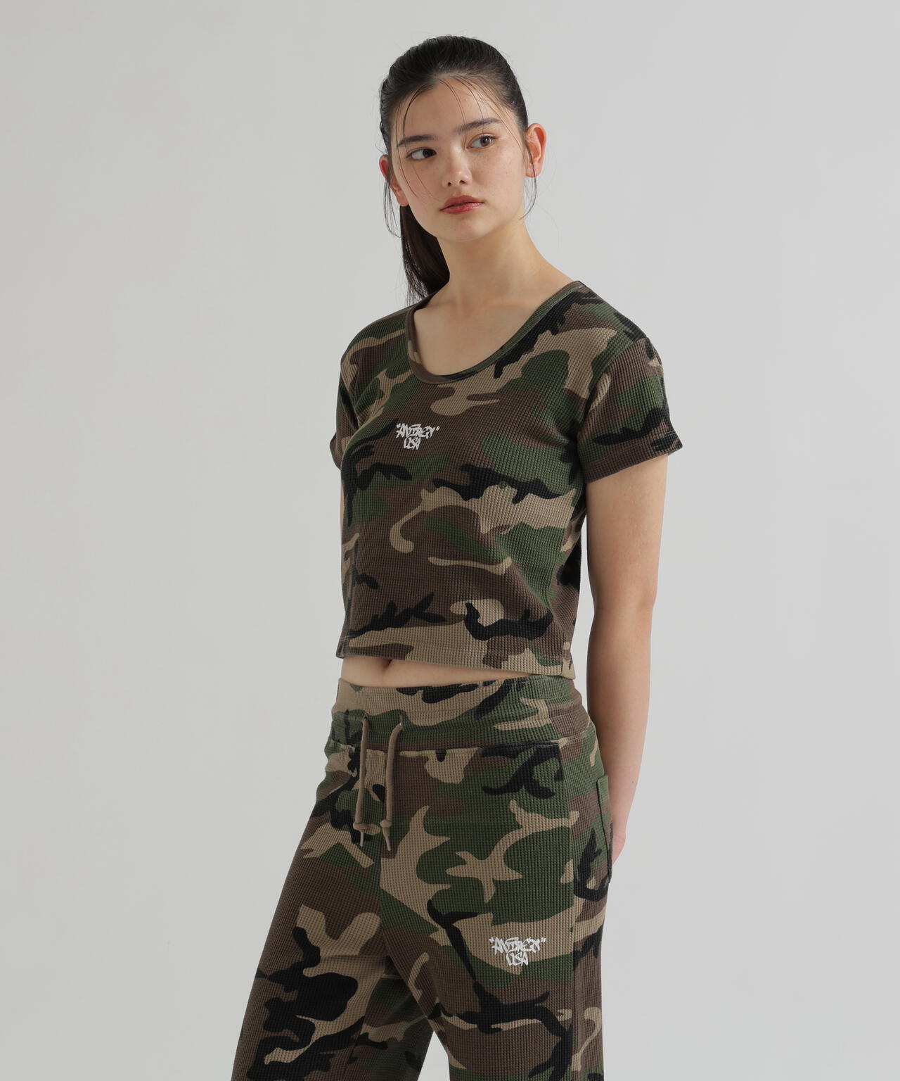 直営店限定》CAMO WAFFLE MINI T-SHIRT | AVIREX（アヴィレックス