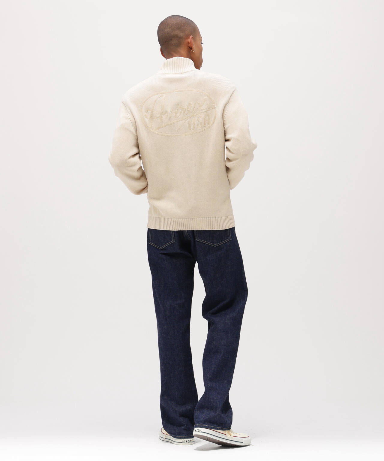 A.A.R.C》COTTON ZIP UP KNIT | AVIREX（アヴィレックス） ｜【公式